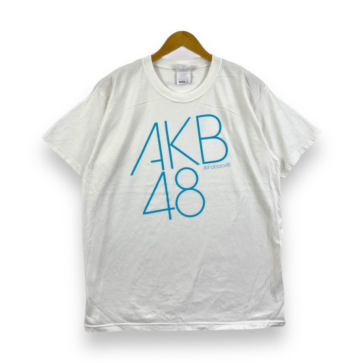 Band Tees × Japanese Brand × Vintage Vintage AKB 48 Akihabara 48 Japanese Idol Tee Shirt Size US L / EU 52-54 / 3 - 1 Thumbnail