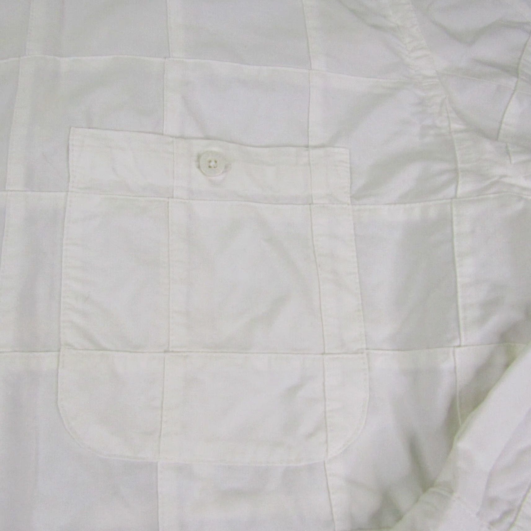 Orvis Orvis Shirt Men L White Plaid Quilted Button Up Outdoor Long Sleeve Cotton Size US L / EU 52-54 / 3 - 3 Thumbnail