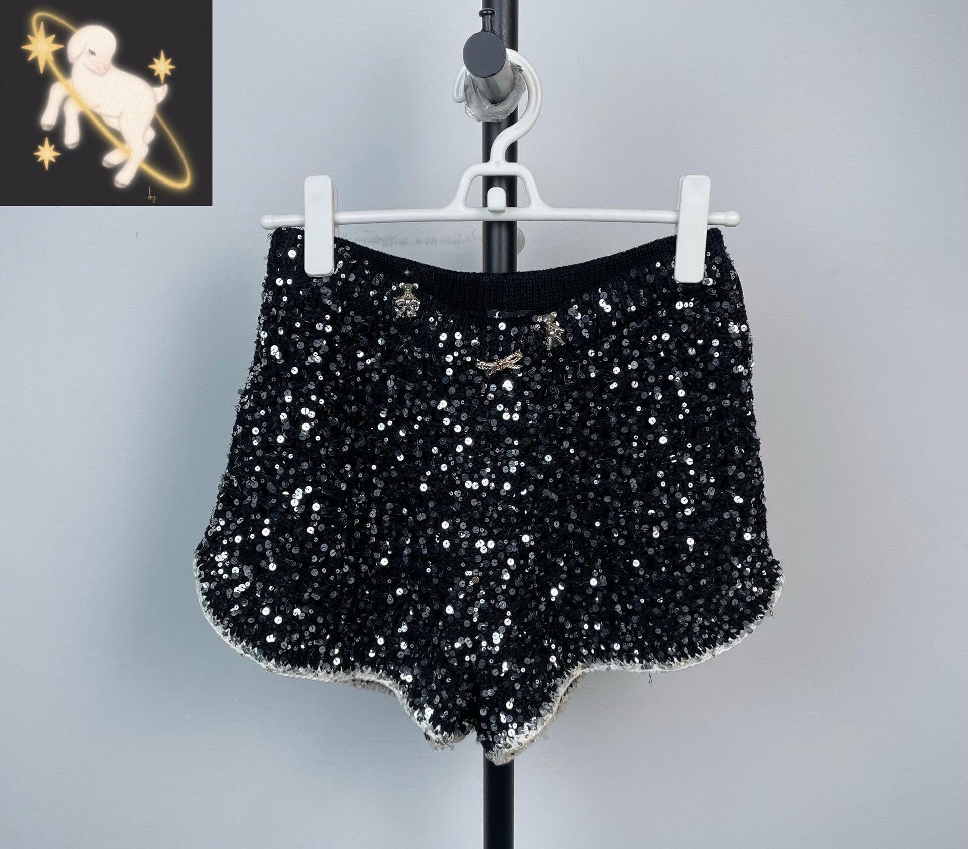 Chanel Chanel Black Pants S Women Size 26" / US 2 / IT 38 - 1 Thumbnail