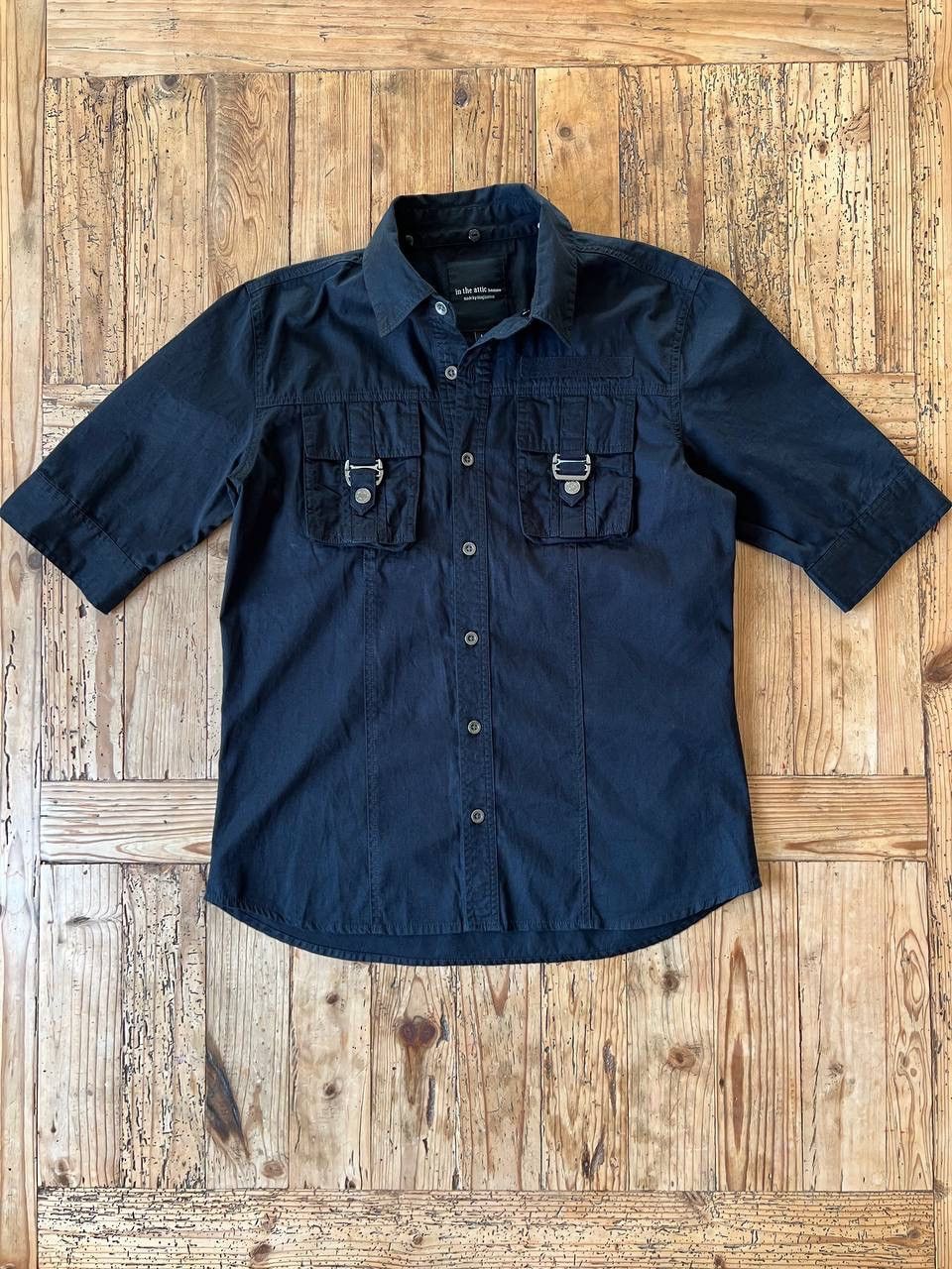 In The Attic × Japanese Brand In the Attic short sleeve button up shirt Size US L / EU 52-54 / 3 - 1 Thumbnail