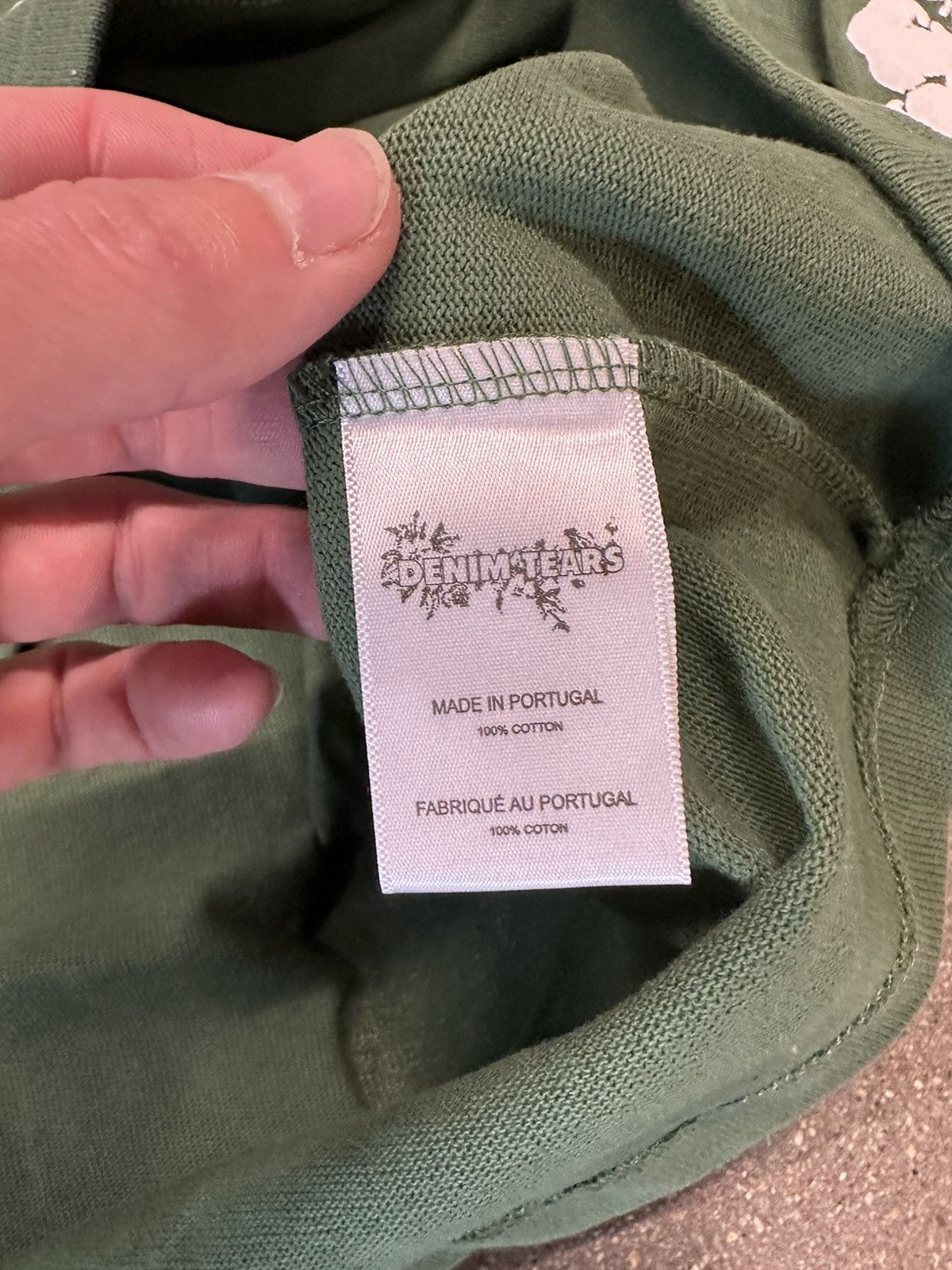 DENIM TEARS Denim tears wreath L/S green Size US XL / EU 56 / 4 - 3 Thumbnail