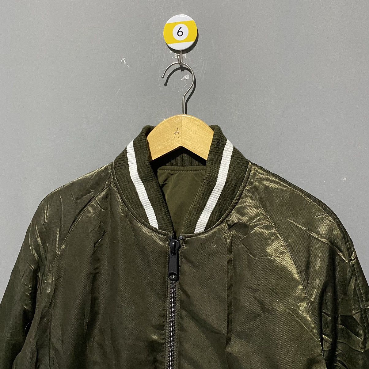 If Six Was Nine × Japanese Brand × NANO universe Bomber Jacket Reversible Tokyo Nishikawa Nano Universe Size US L / EU 52-54 / 3 - 4 Thumbnail