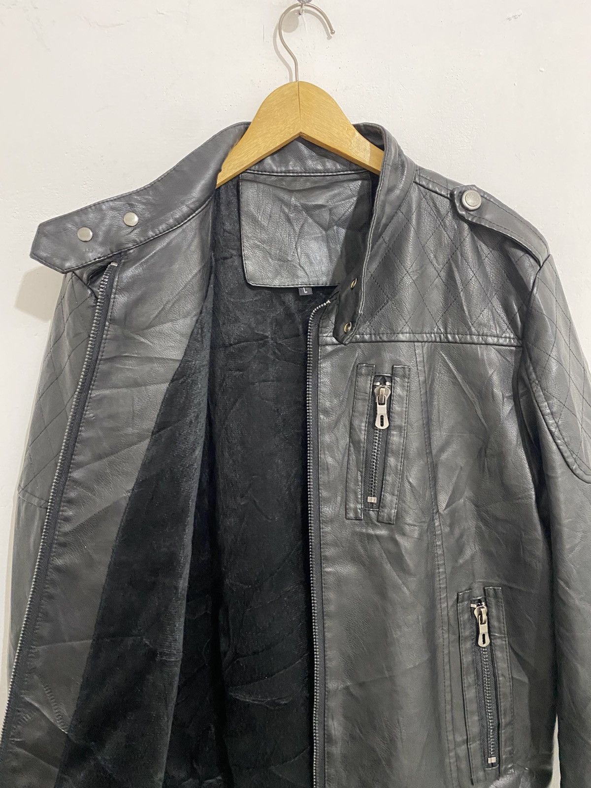 Ekam SchadrrowKnhor Leather Biker Jacket Lgb Size US L / EU 52-54 / 3 - 4 Thumbnail