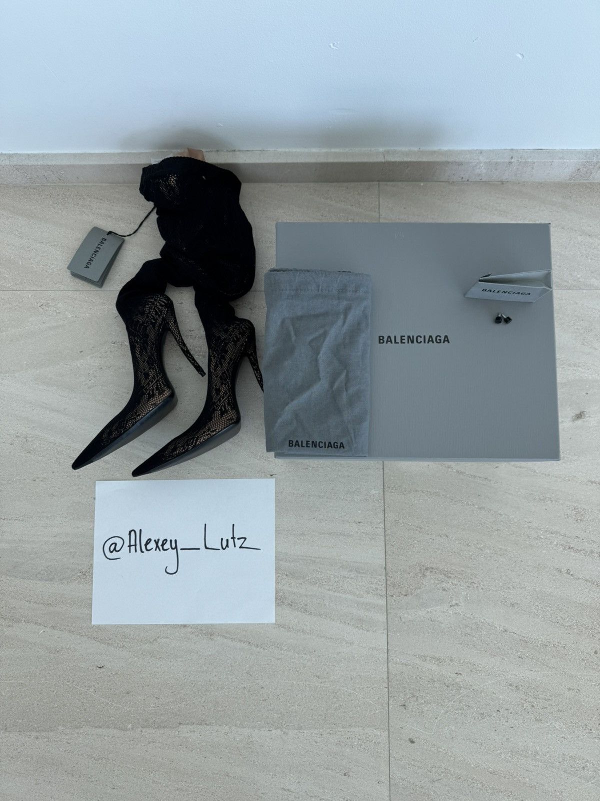 Balenciaga Balenciaga Pantaleggings Boots Size US 8 / IT 38 - 12 Thumbnail