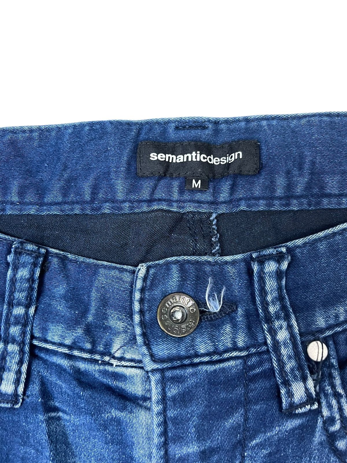 semanticdesign Vintage Semanticdesign Jeans Slimfit Stretchable Size US 32 / EU 48 - 5 Thumbnail