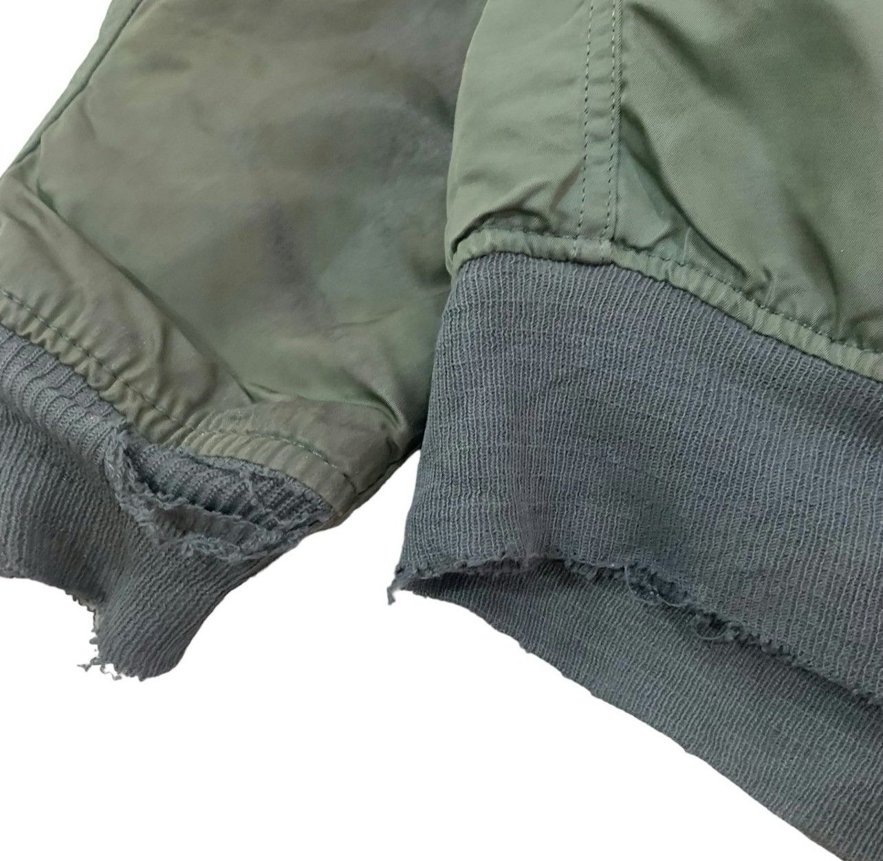 Alpha Industries Distressed Alpha Industries MA-1 Reversible Bomber Jacket Size US M / EU 48-50 / 2 - 12 Thumbnail
