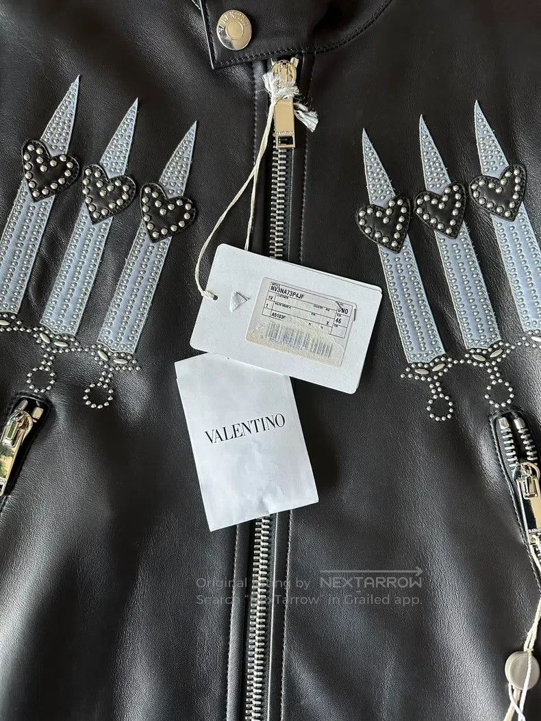 Valentino Valentino Leather jacket Size M / US 6-8 / IT 42-44 - 4 Thumbnail