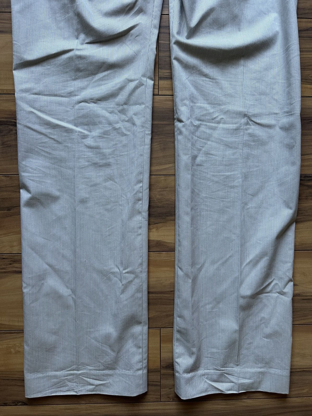 Express Men's Light grey/ white express dress Pants Size US 34 / EU 50 - 8 Thumbnail