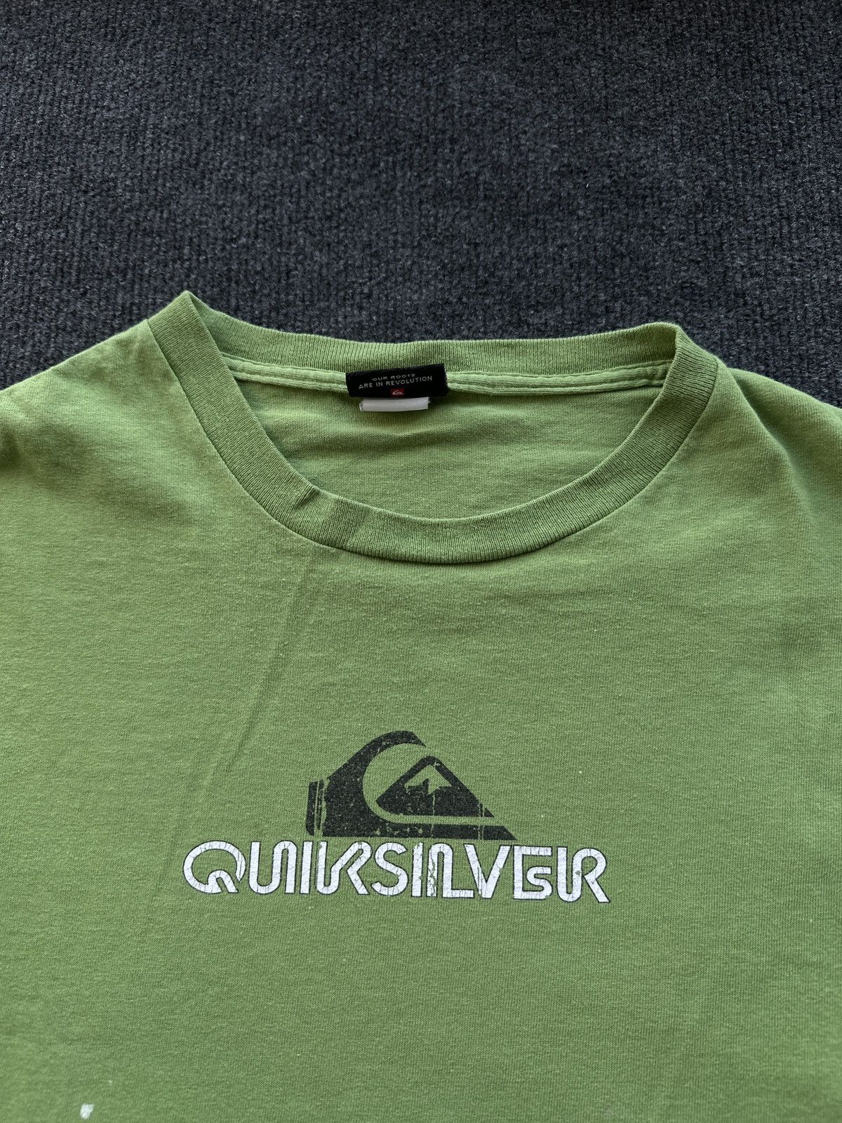 Quiksilver 🚨Vintage Big Logo QUIKSILVER BOXY LOGO T SHIRT SLEEVE Y2K Size US XL / EU 56 / 4 - 15 Thumbnail