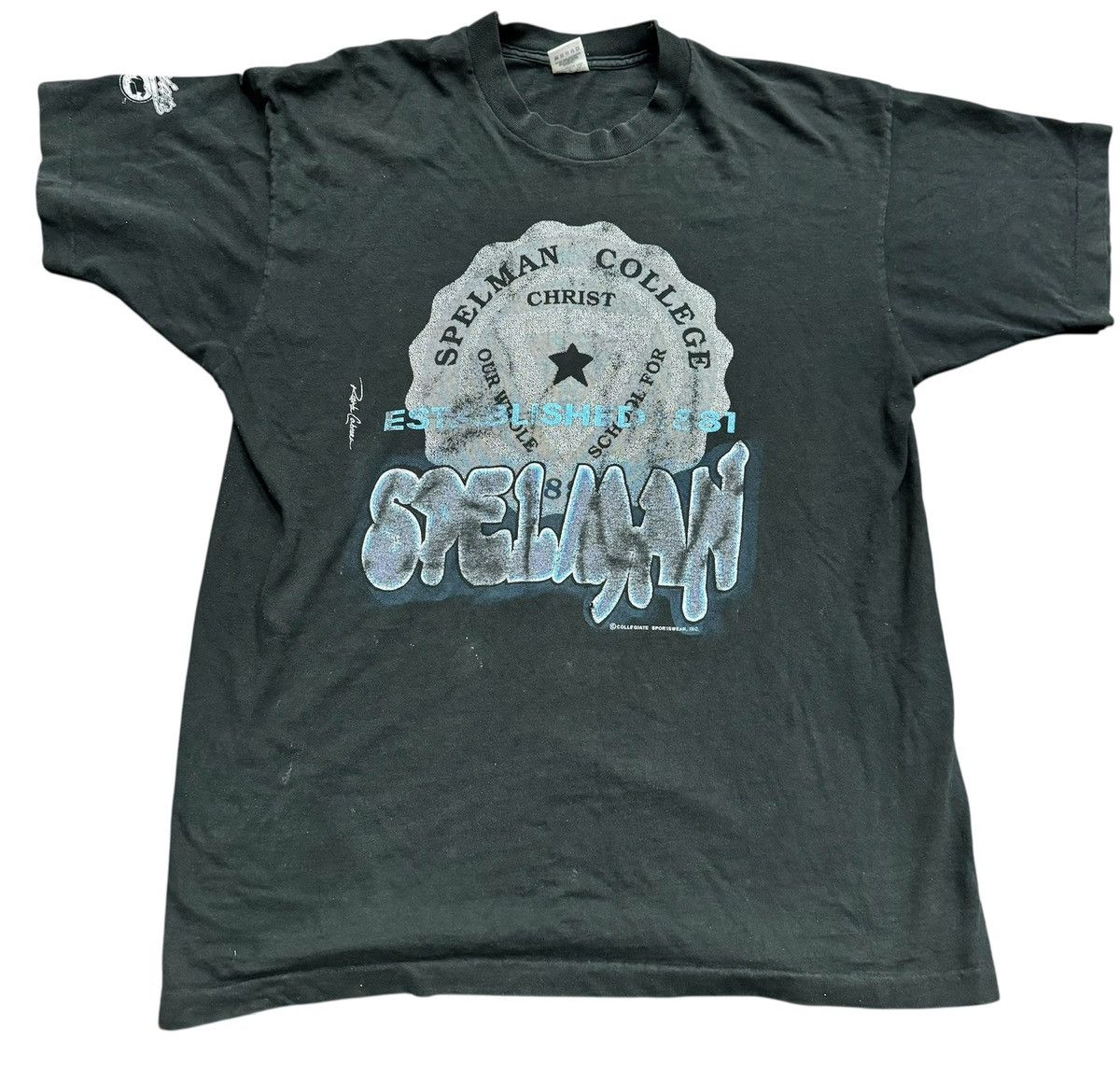 Vintage Vintage Spelman College T shirt Size US XL / EU 56 / 4 - 1 Preview