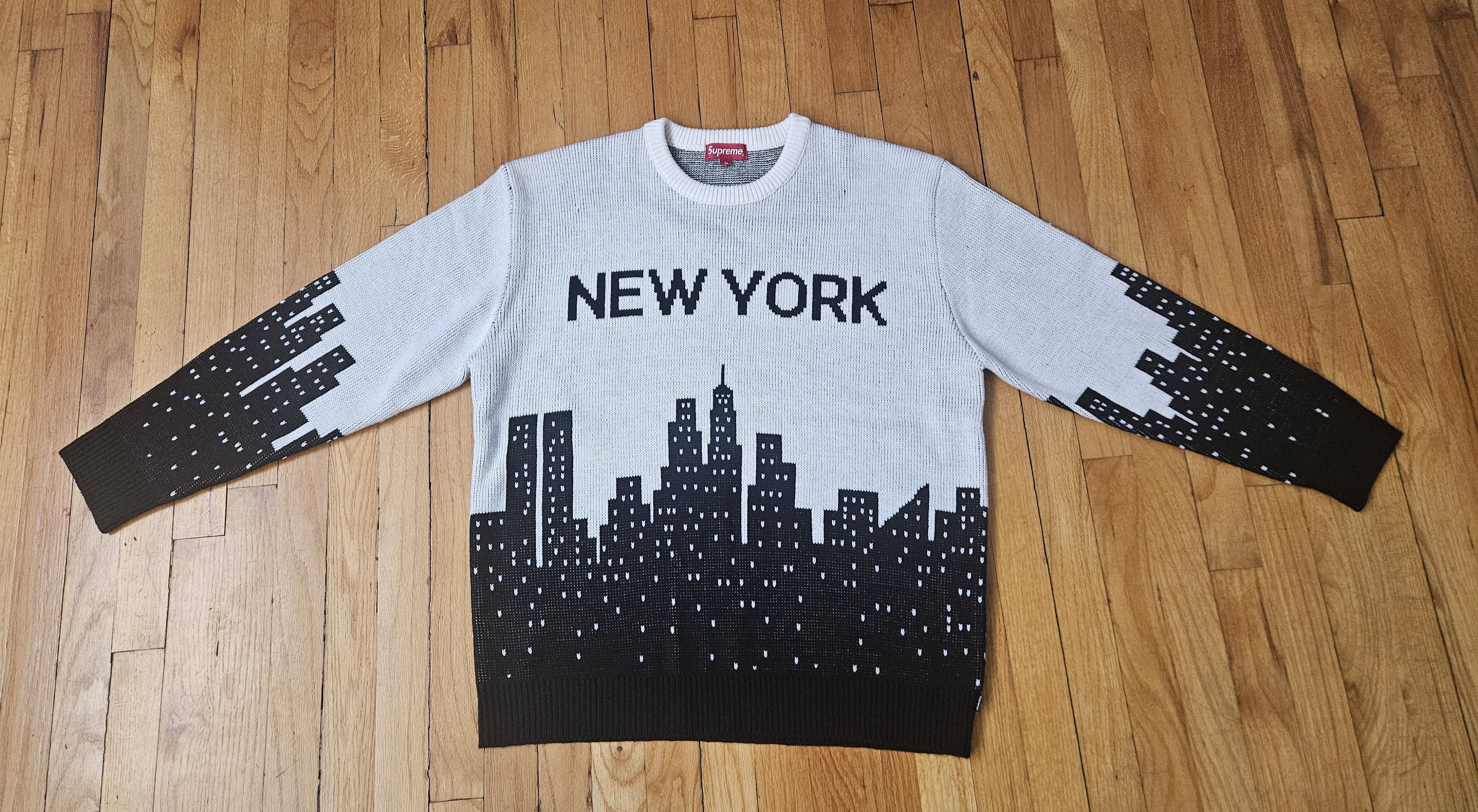 トップス Supreme - New York Sweater XL XL supreme New York Sweater