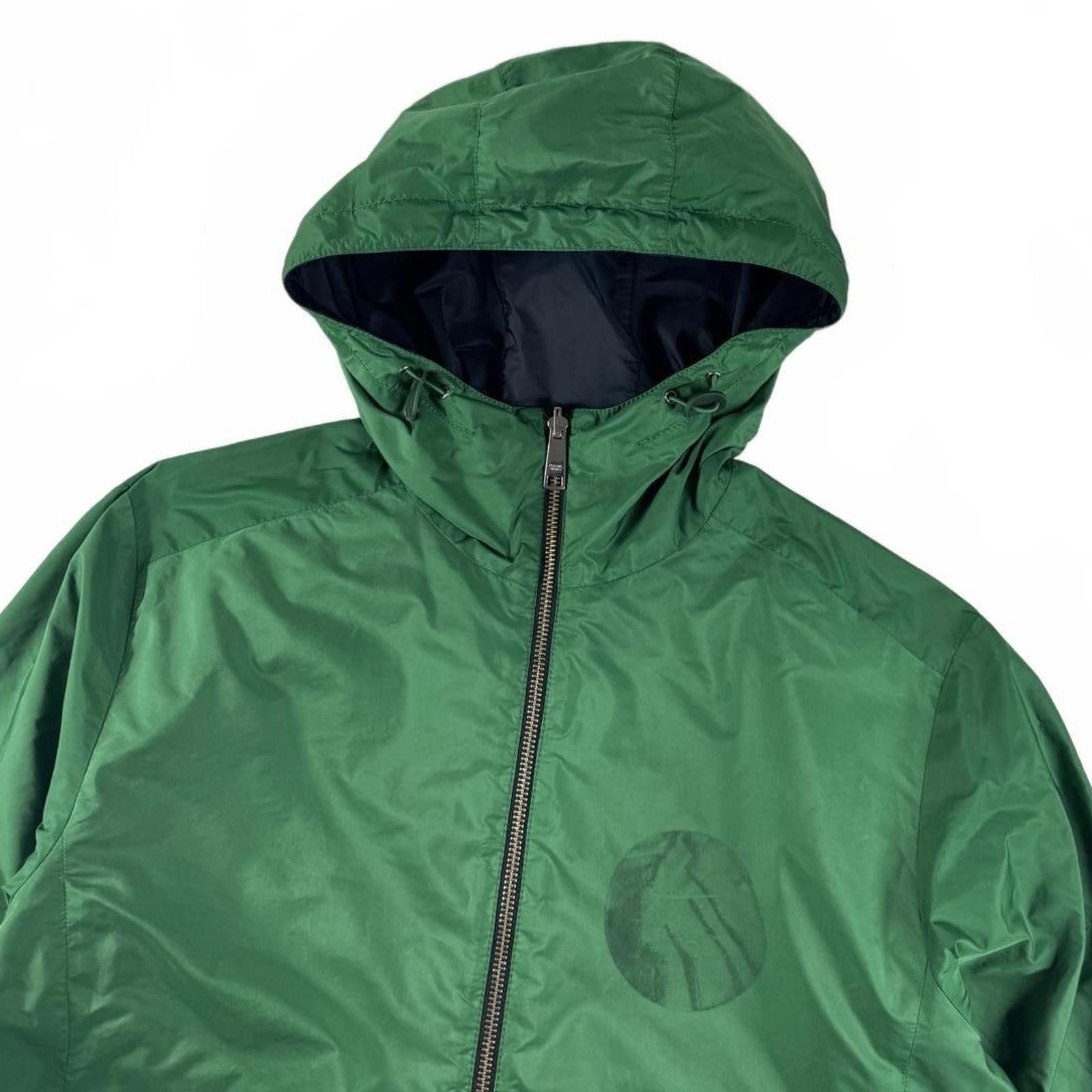 Prada Prada Milano Reversible Nylon Jacket Navy Blue Large (52) Size US L / EU 52-54 / 3 - 8 Thumbnail