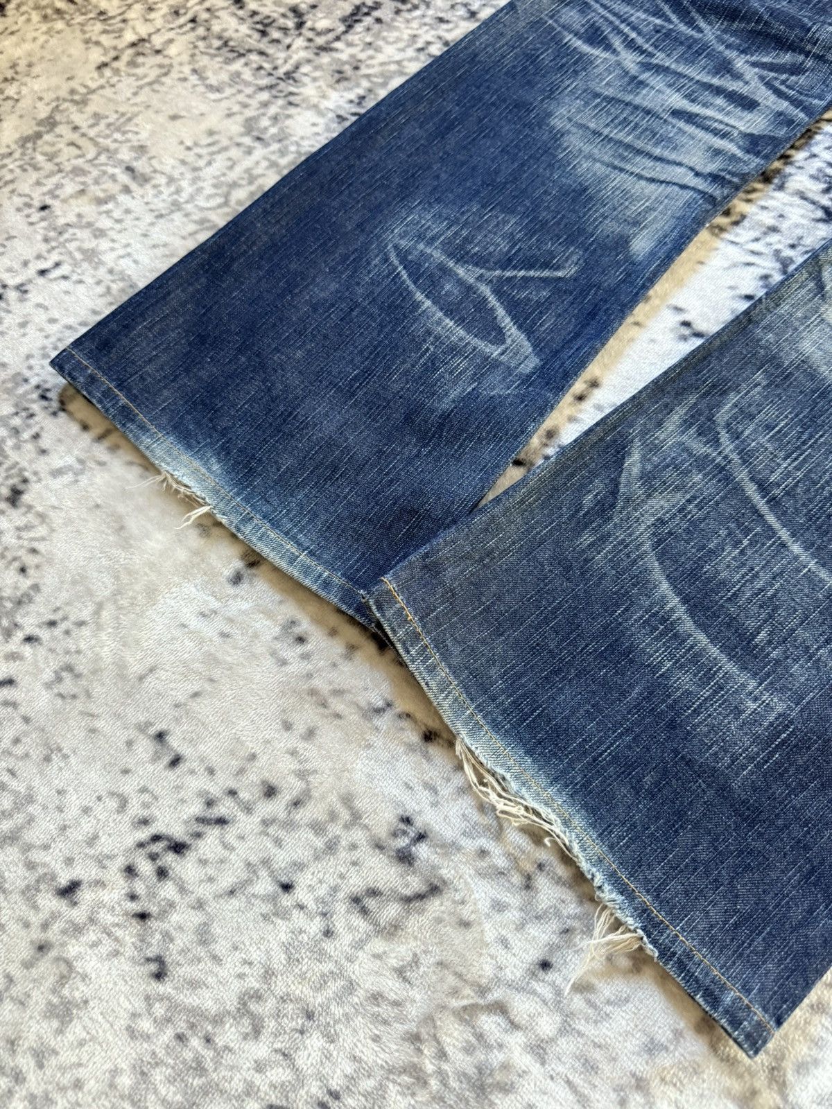 Edwin Rare Edwin 511 X-ray Shadow Wash Flared Jeans Size US 32 / EU 48 - 18 Thumbnail