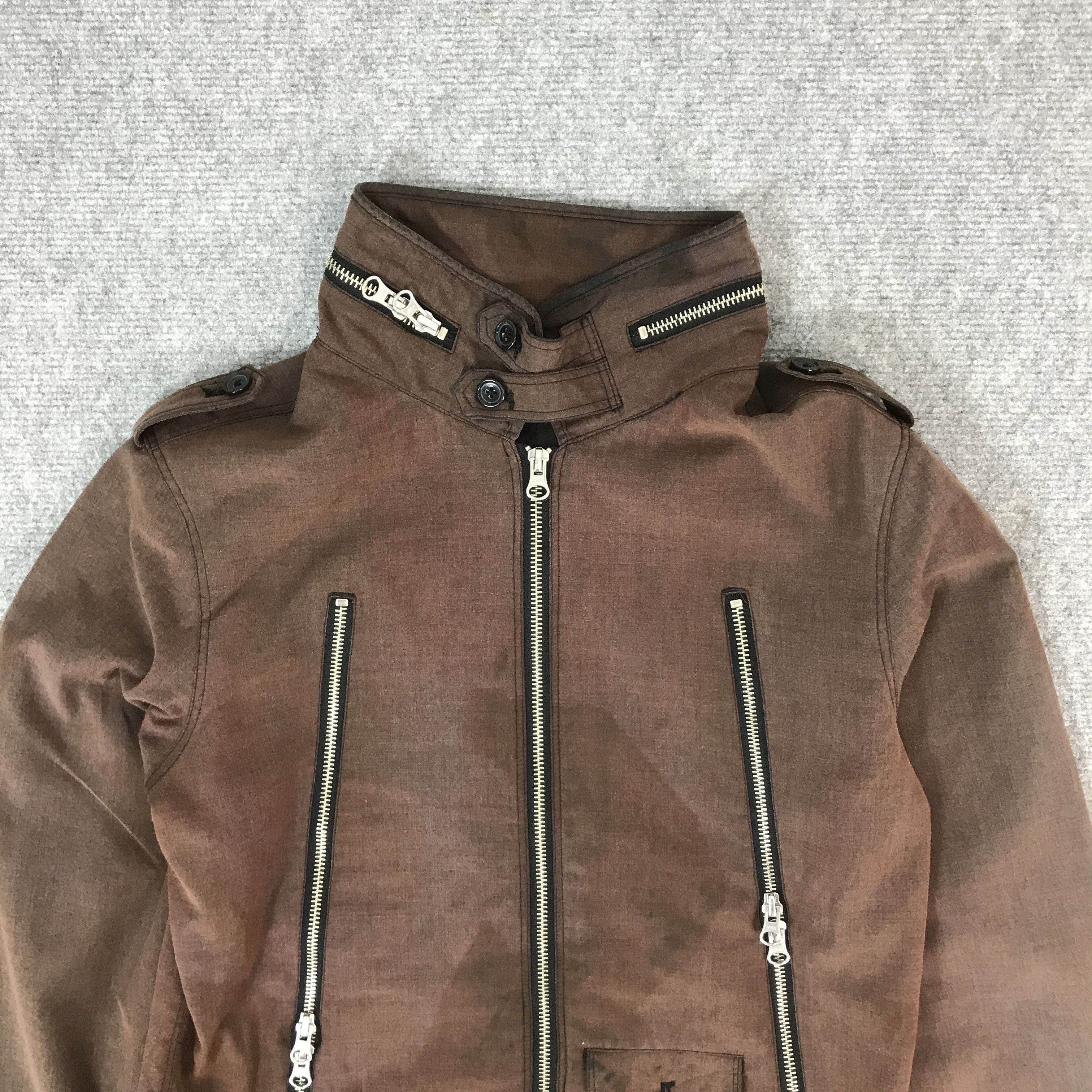 PPFM JAPAN PPFM ACID WASH FADED JACKET Size US M / EU 48-50 / 2 - 2 Thumbnail