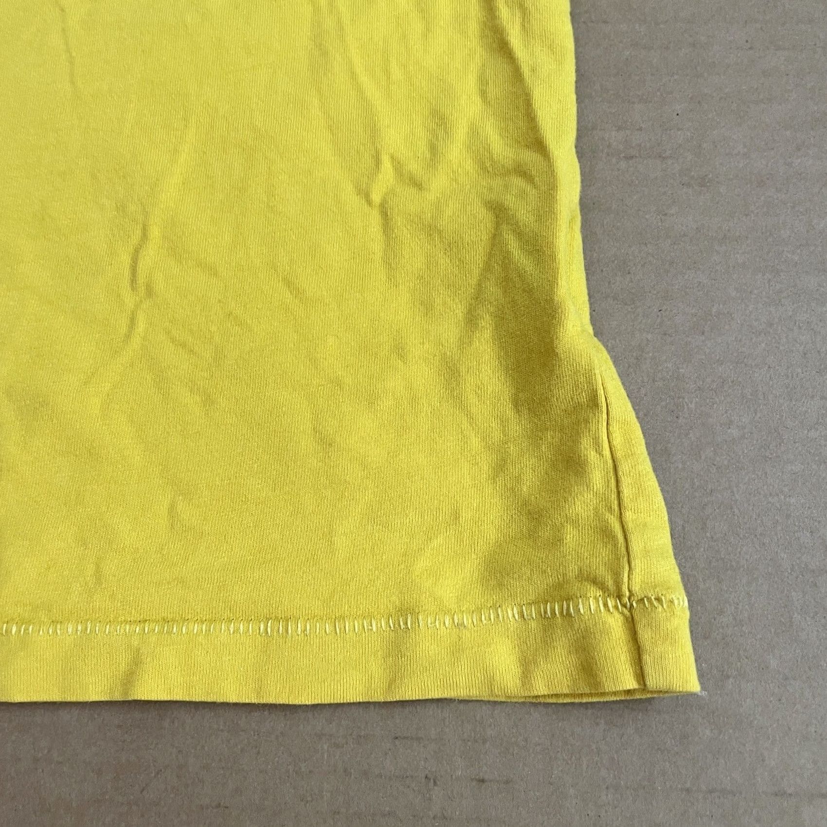 Puma Puma Shirt Adult Small Yellow Spell Out Logo Clyde Spell Out Script Mens Fitness Size US S / EU 44-46 / 1 - 2 Thumbnail