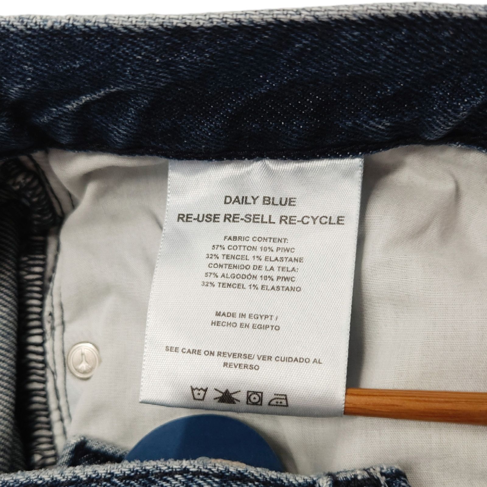 AG Adriano Goldschmied NWT Daily BlueManya High Waisted Straight Leg Jeans Sz. 25 Size 25" / US 0 / IT 36 - 8 Thumbnail