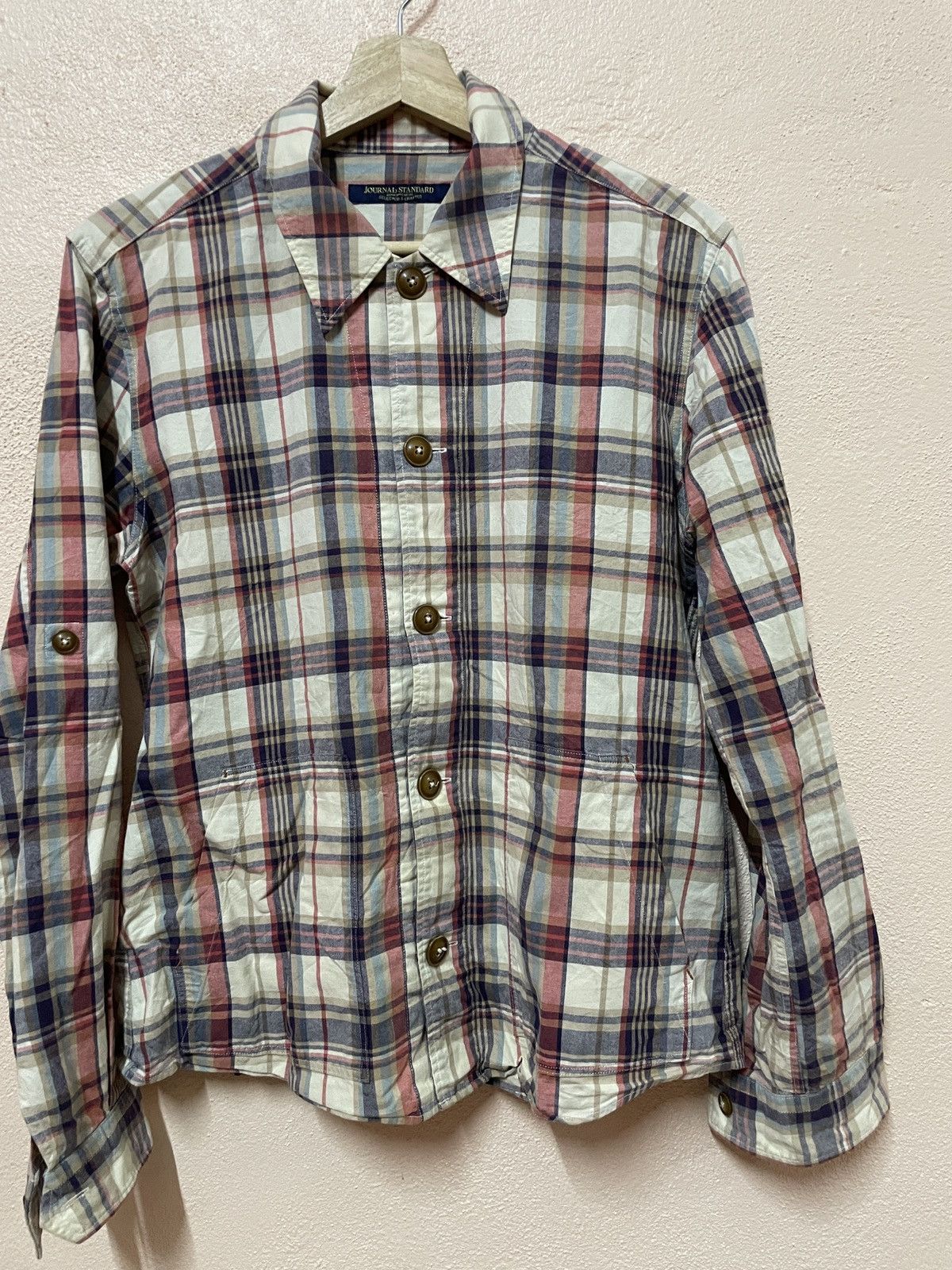 Japanese Brand × Journal Standard Journal Standard Madras Rockabilly Plaids & Checks Workwear Size US M / EU 48-50 / 2 - 3 Thumbnail