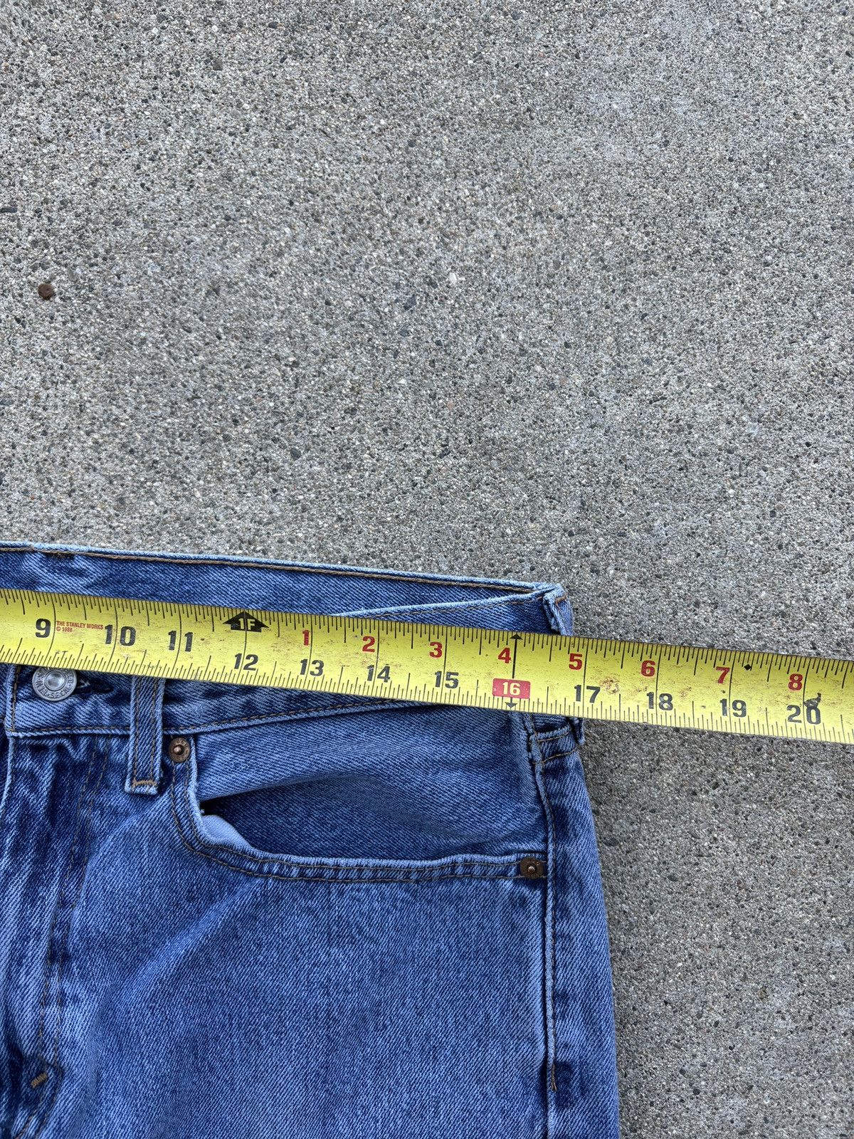 Levi's Vintage Y2K 505’ Levis L. Indigo Loose Fit Jeans Size 34x30 Size US 34 / EU 50 - 7 Thumbnail