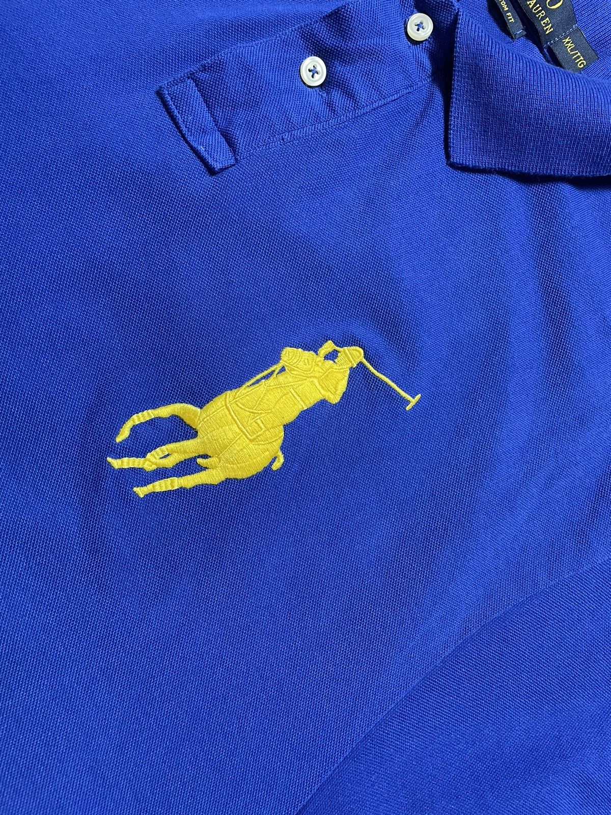 Polo Ralph Lauren Vintage Big Pony Polo T-Shirt Polo Ralph Lauren Y2K #3 PRL Size US XXL / EU 58 / 5 - 4 Thumbnail