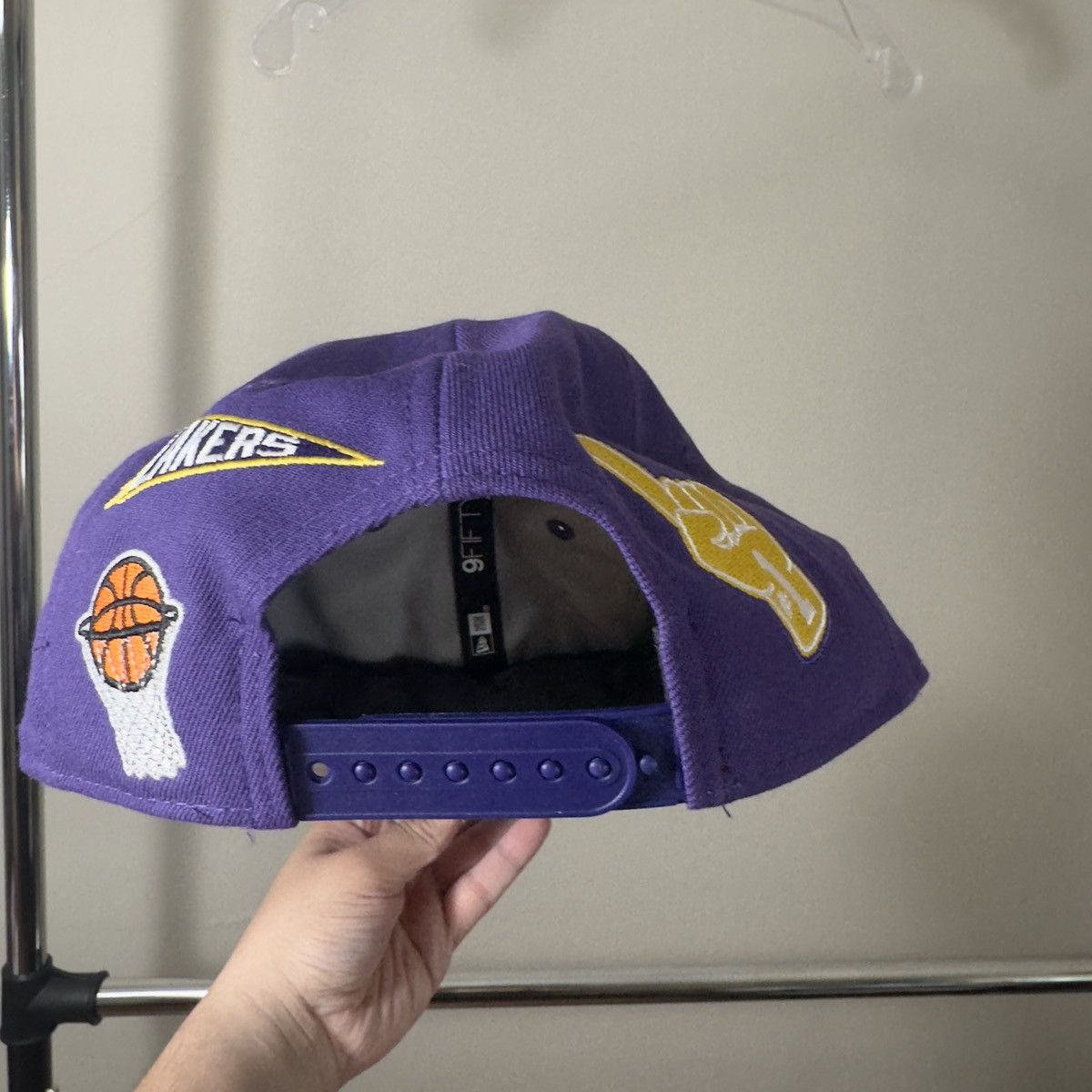 New Era LA Lakers NBA Finals snapback hat Size ONE SIZE - 5 Thumbnail