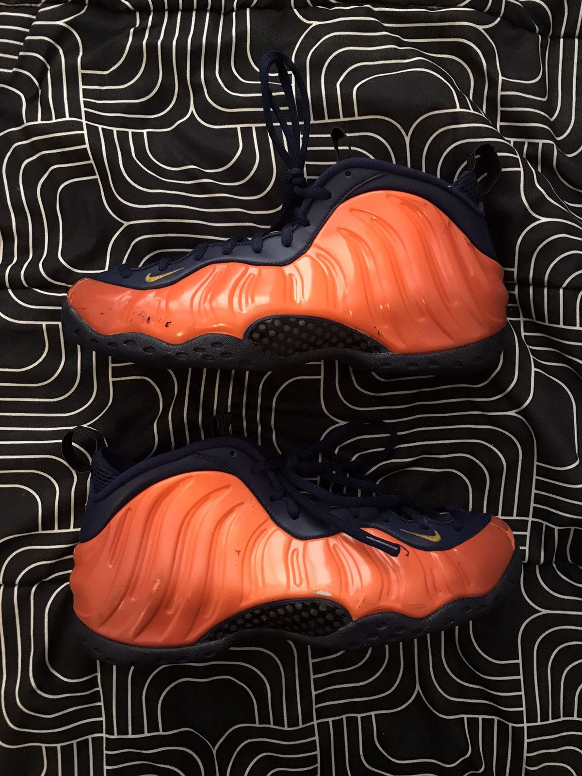 Nike Nike foamposite one blue void rugged orange Size 9.5 Size US 9.5 / EU 42-43 - 1 Thumbnail