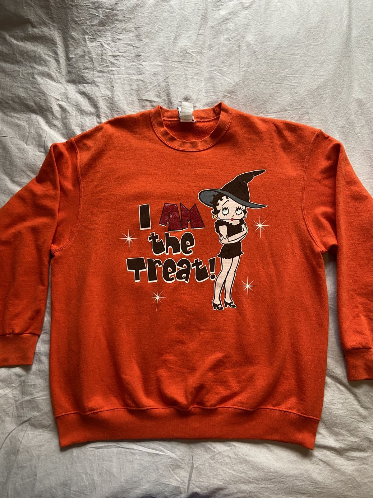 Vintage Betty Boop I Am The Treat Sweatshirt Size XL / US 12-14 / IT 48-50 - 1 Thumbnail