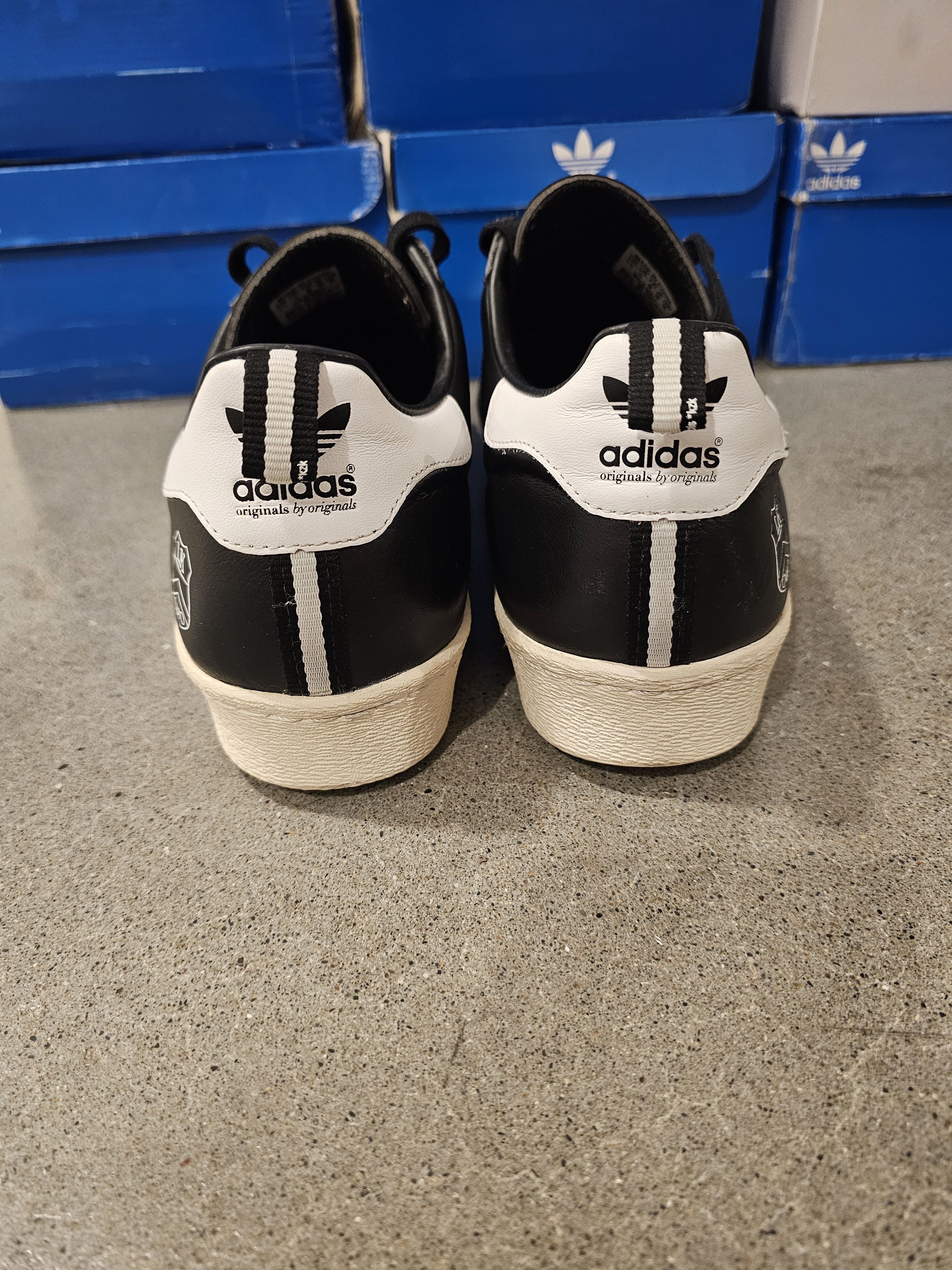 Adidas × Neighborhood Luker by Neighborhood Adidas Superstars Size US 11.5 / EU 44-45 - 7 Thumbnail
