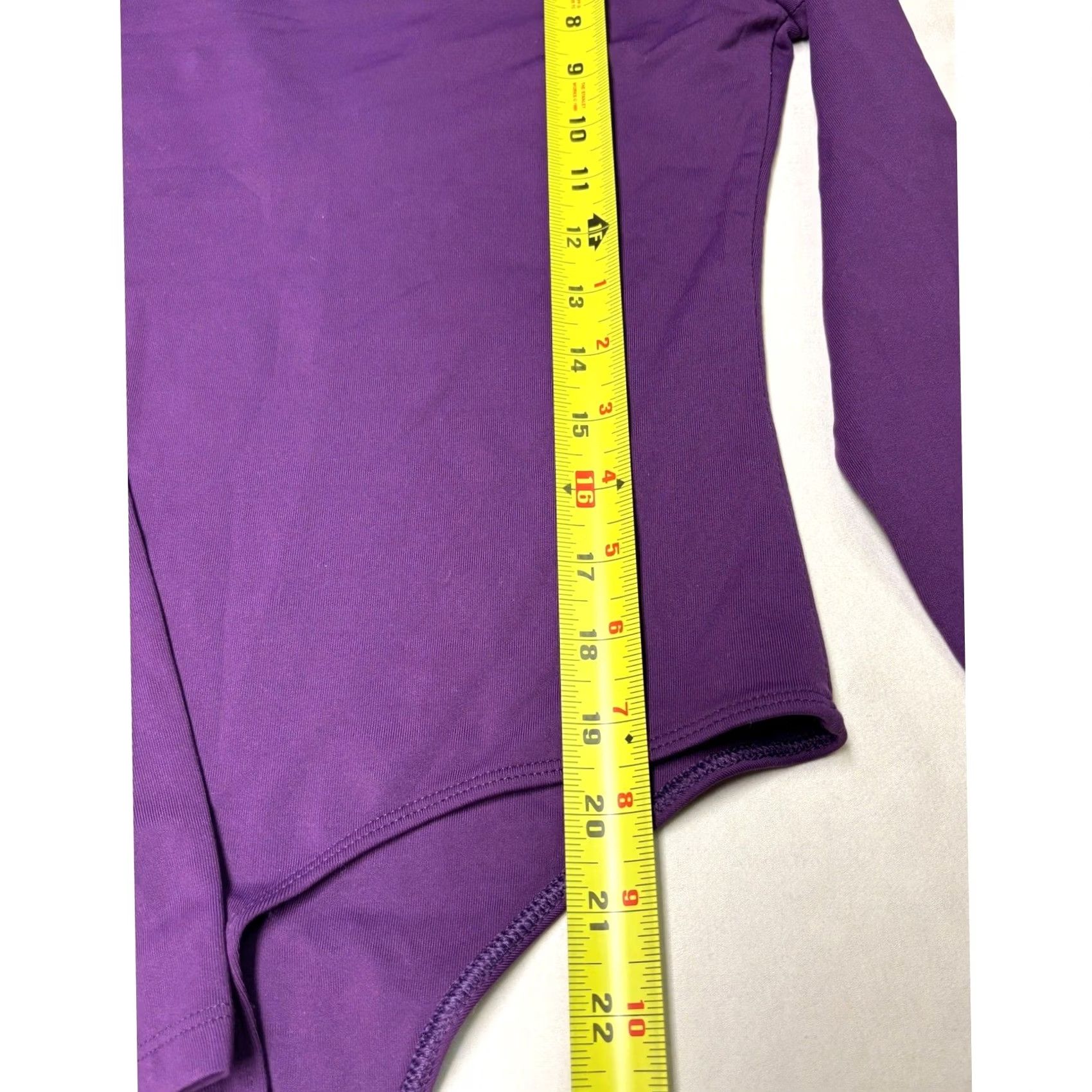 Vintage Babaton Purple Deep V-Neck Long Sleeve Bodysuit Womens M Size M / US 6-8 / IT 42-44 - 5 Thumbnail