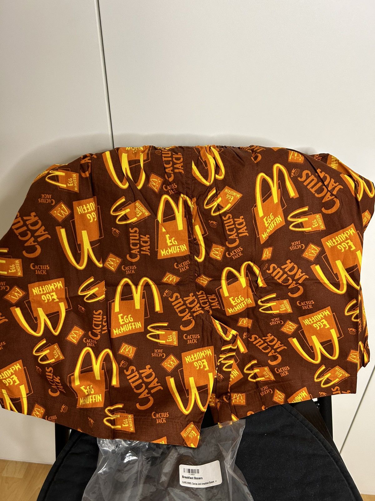 Travis Scott Travis Scott x McDonald's Cactus Jack Breakfast Boxers Size ONE SIZE - 4 Thumbnail