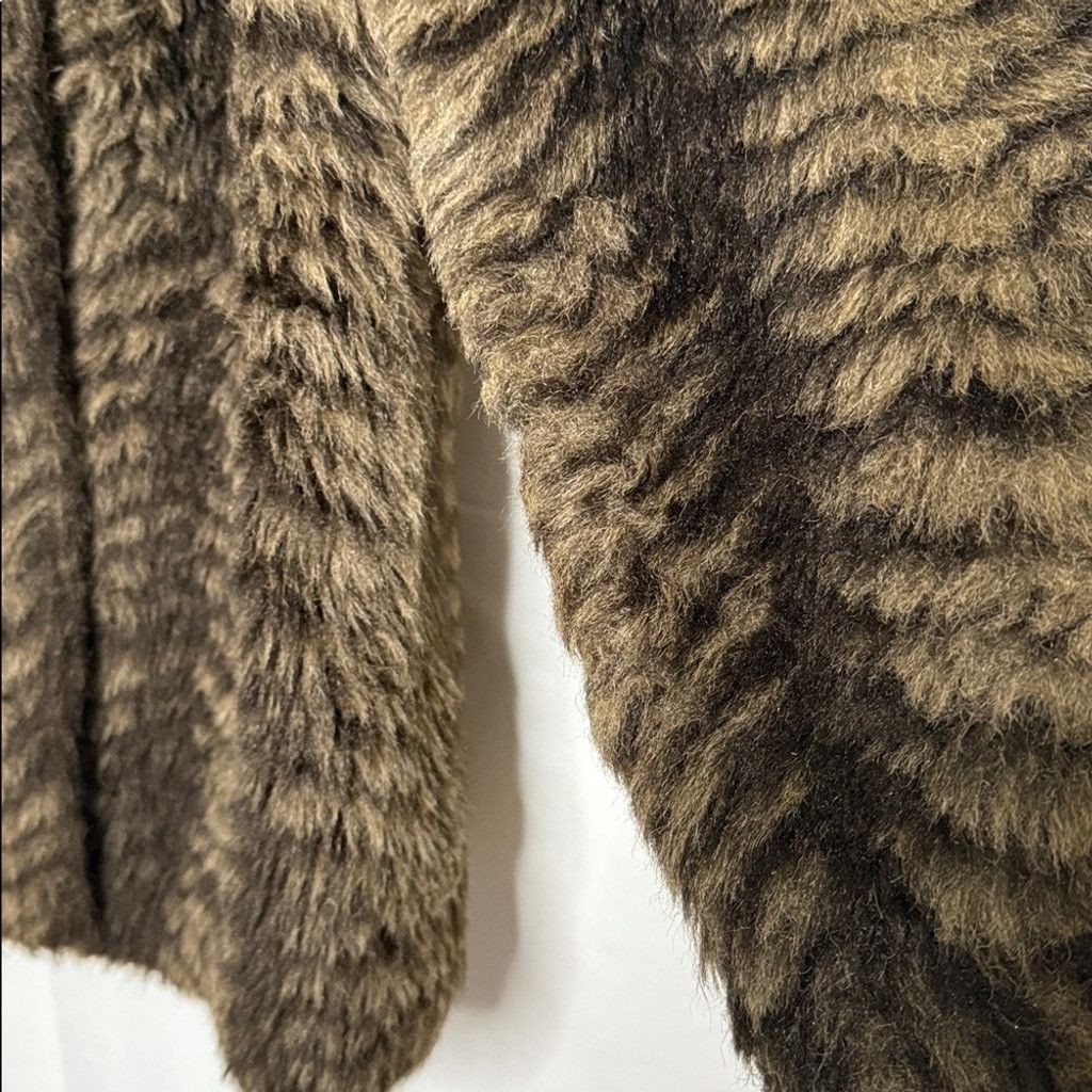 The Unbranded Brand Vintage 1970’s Style VI faux mink fur brown jacket coat XL Size XL / US 12-14 / IT 48-50 - 3 Thumbnail