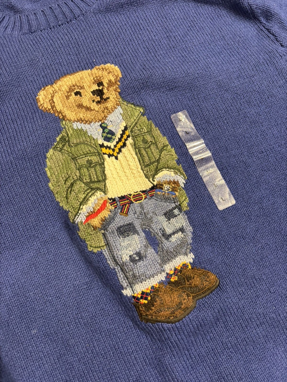 Polo Ralph Lauren Polo Ralph Lauren Polo Bear Sweater Size US L / EU 52-54 / 3 - 6 Thumbnail