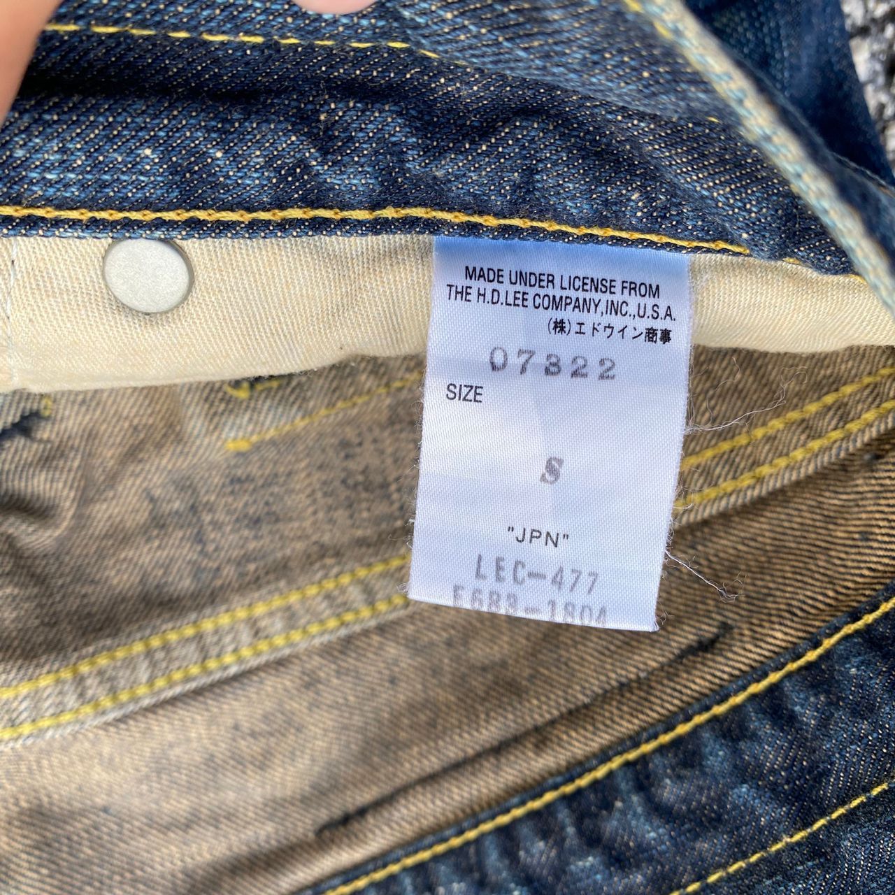 Lee 💥Flare💥Vintage Lee Riders Distressed Denim Size US 32 / EU 48 - 17 Thumbnail