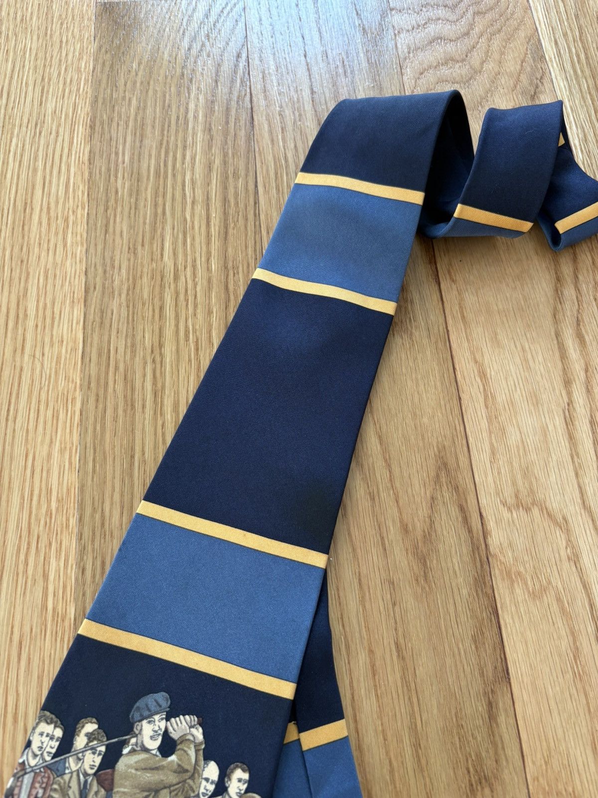 Polo Ralph Lauren Polo Ralph Lauren for Nordstrom Vintage 90s Tie Silk Golf Size ONE SIZE - 7 Thumbnail