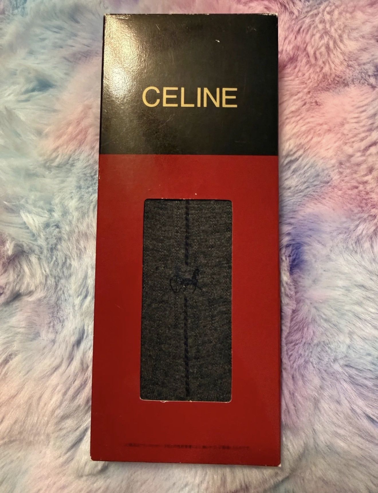 Celine Celine Gray Dress Socks - New in Box Size ONE SIZE - 1 Preview