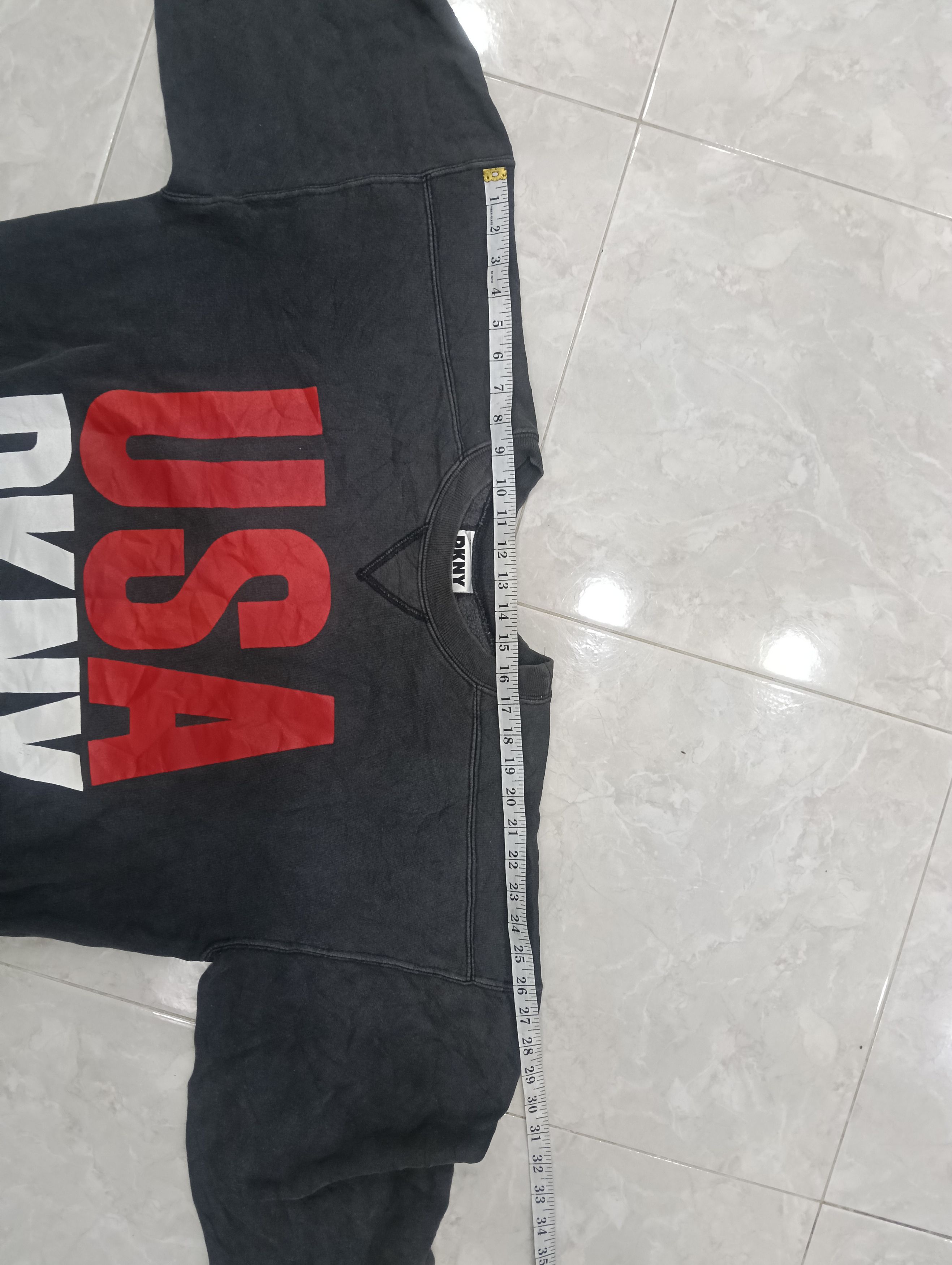 DKNY Vintage Spellout DKNY Sweat Size US XXL / EU 58 / 5 - 12 Thumbnail