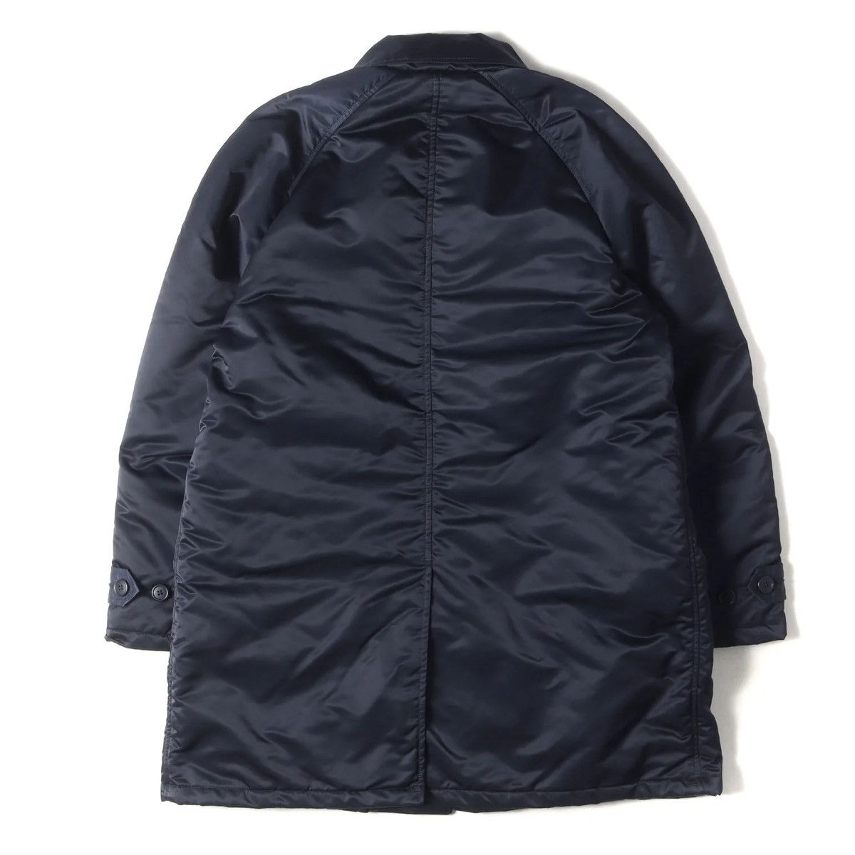 Number (N)ine Number Nine Nylon Collared Long Coat Jacket Size US L / EU 52-54 / 3 - 2 Thumbnail