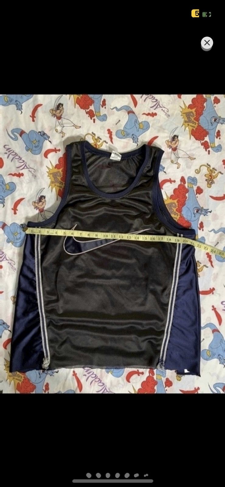 Nike ***FINAL DROP***RARE 90s NIKE CUTOFF JERSEY RAW HEM M Size US M / EU 48-50 / 2 - 1 Thumbnail