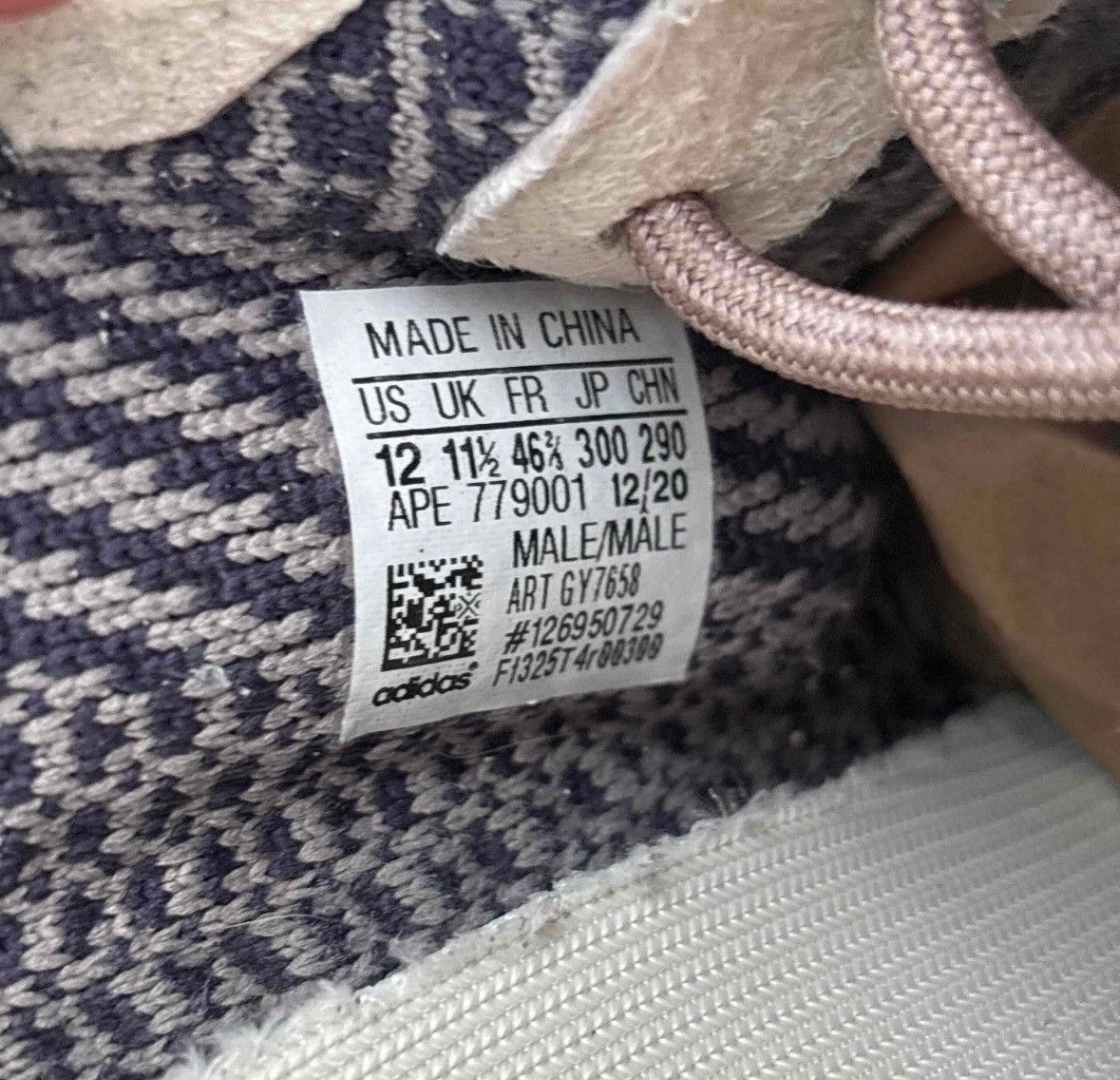 Yeezy Size 12 -Yeezy 350 V2 Ash Pearl USED NO BOX FAST SHIPPING Size US 12 / EU 45 - 5 Thumbnail