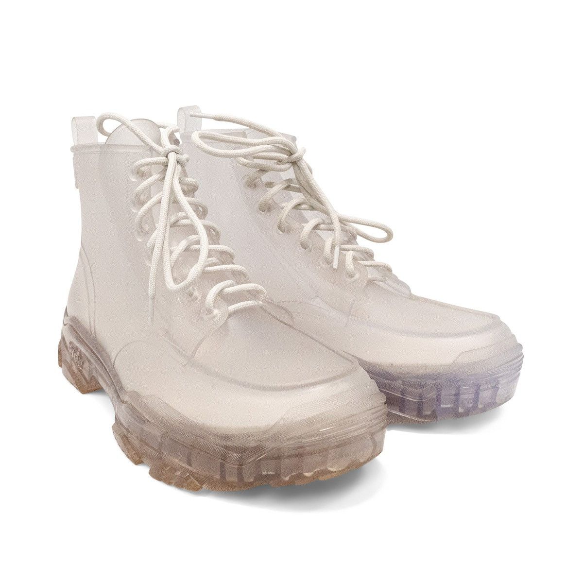 Christian Dior Monsieur Christian Dior x Daniel Arsham Transparent Boots Size US 10 / EU 43 - 2 Thumbnail