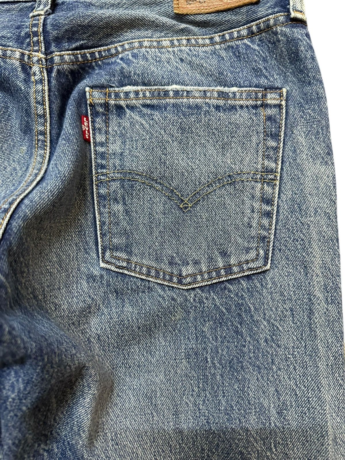 Levi's Vintage Clothing Vintage Levi’s 501 CT Selvedge Distressed Denim Size US 30 / EU 46 - 8 Thumbnail