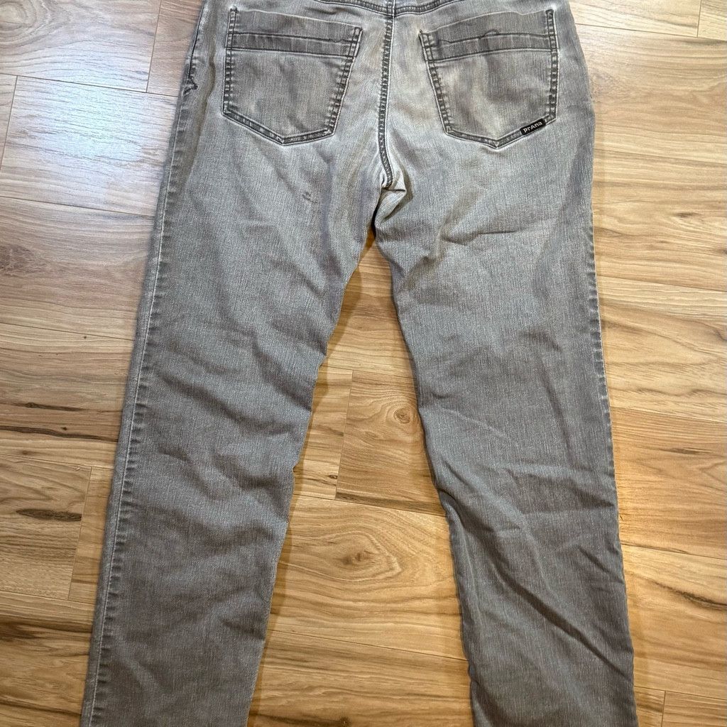 Prada prAna Men’s Slim Fit Gray Jeans 30x32 Size US 30 / EU 46 - 2 Thumbnail