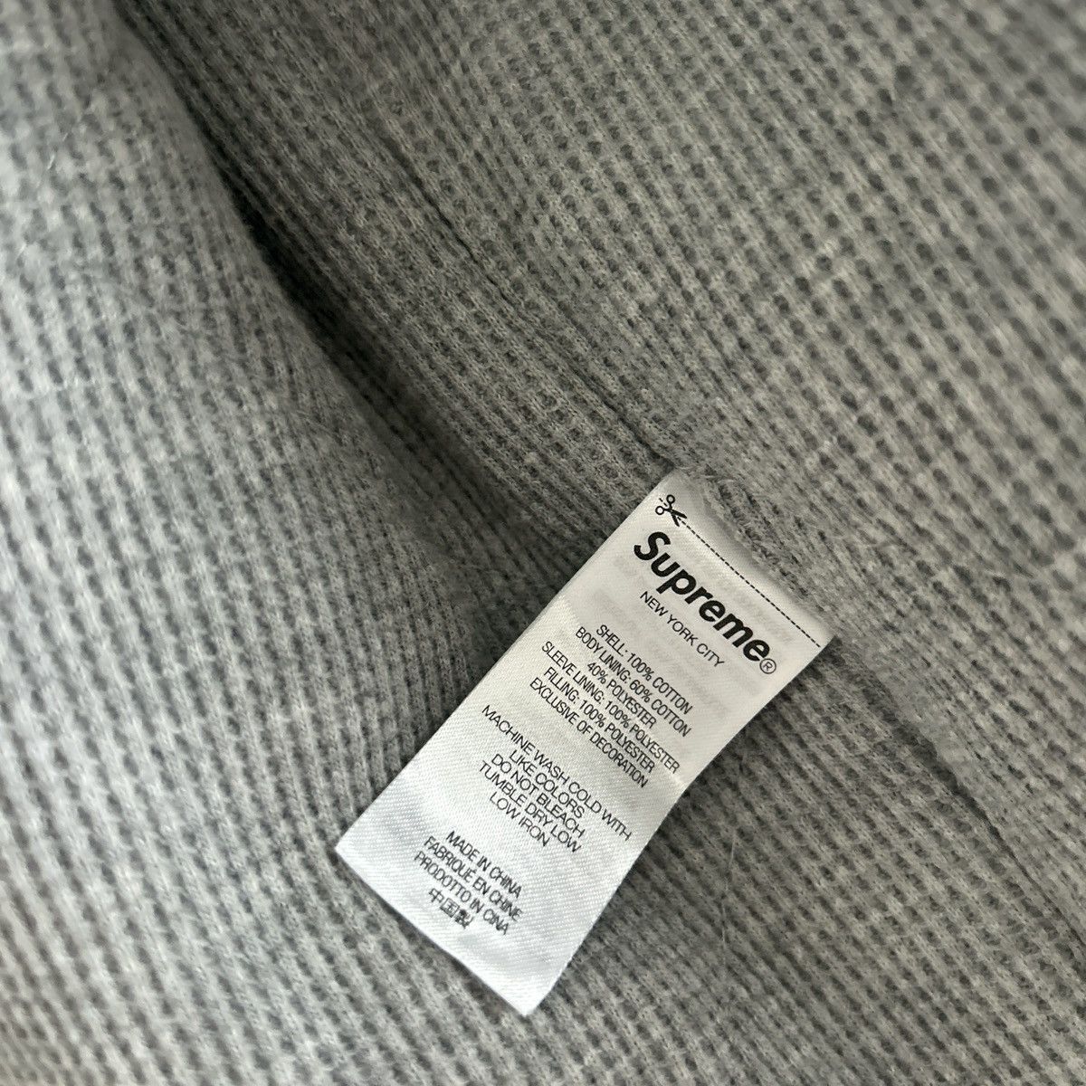 Supreme Supreme Thermal Lined Zip Up Flannel Size US S / EU 44-46 / 1 - 4 Thumbnail