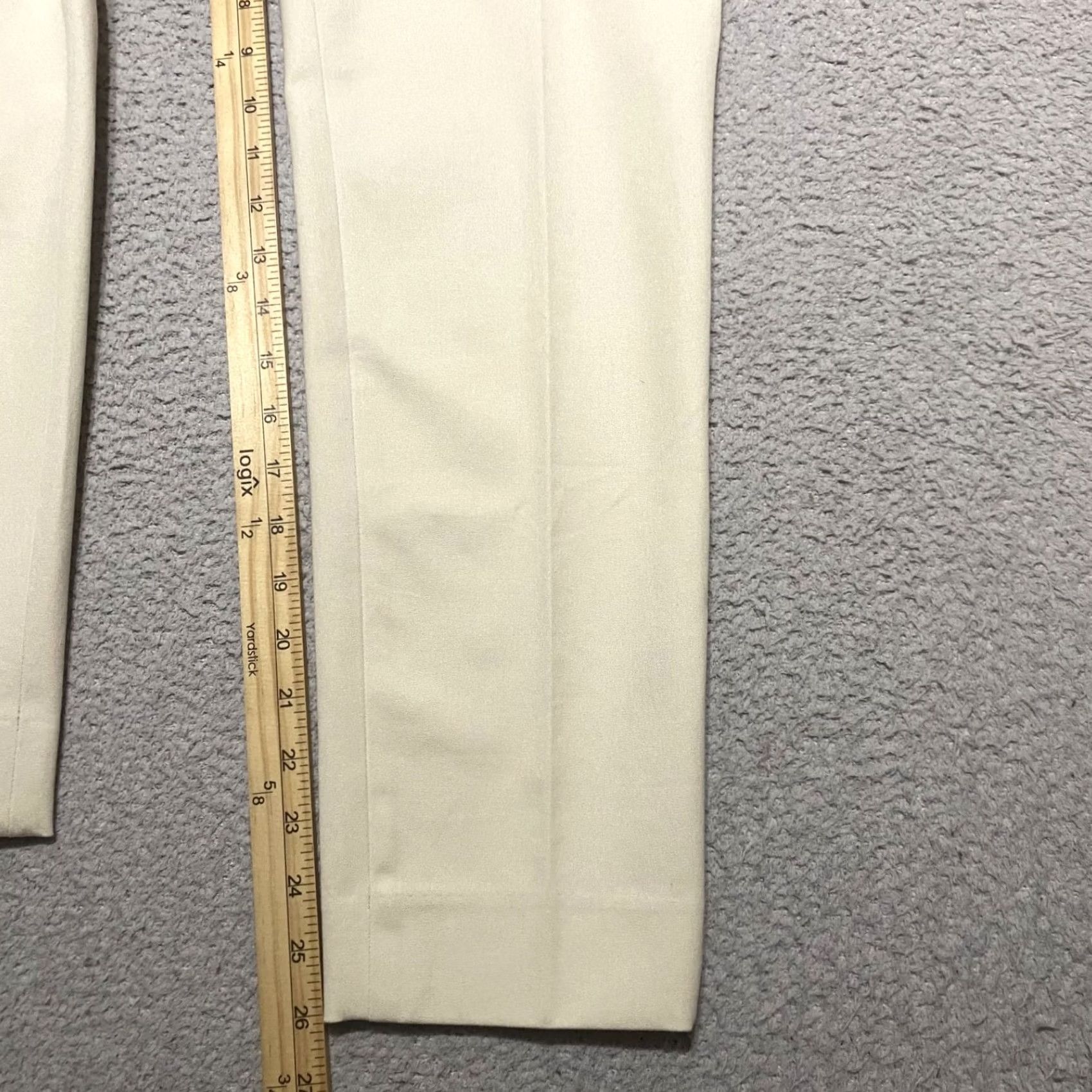 Talbots Talbots Pants Beige Straight Leg 6P Petites Woman Adult Regular Ankle Mul Si— Size 30" / US 8 / IT 44 - 6 Thumbnail