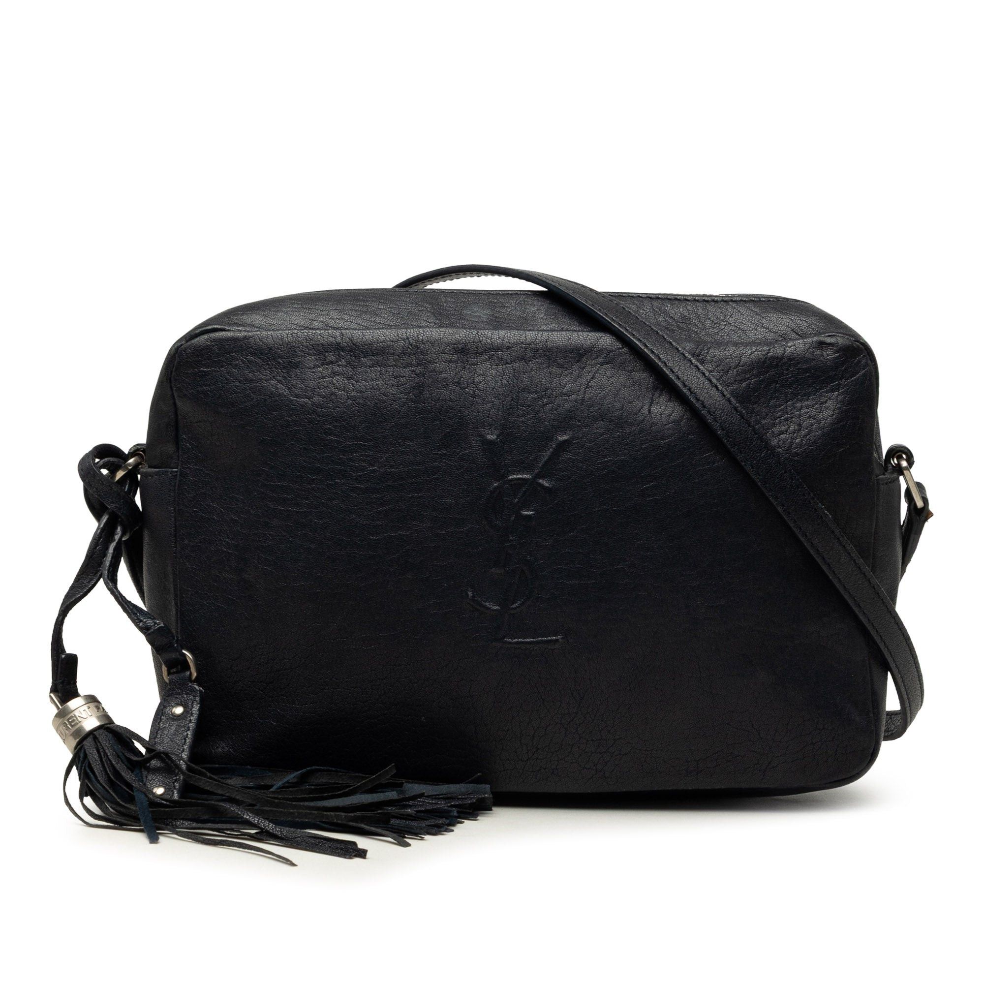 Saint Laurent Paris Lambskin Monogram Lou Camera Bag Size ONE SIZE - 1 Thumbnail