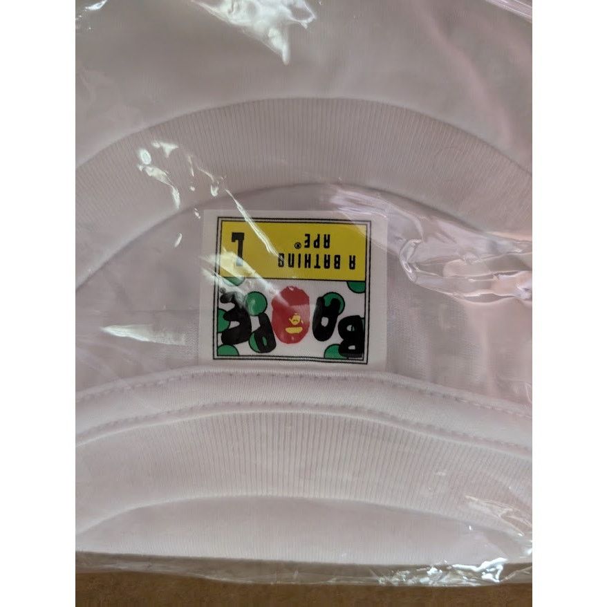 Bape o1rshd1 T-Shirt in White Size US L / EU 52-54 / 3 - 12 Thumbnail