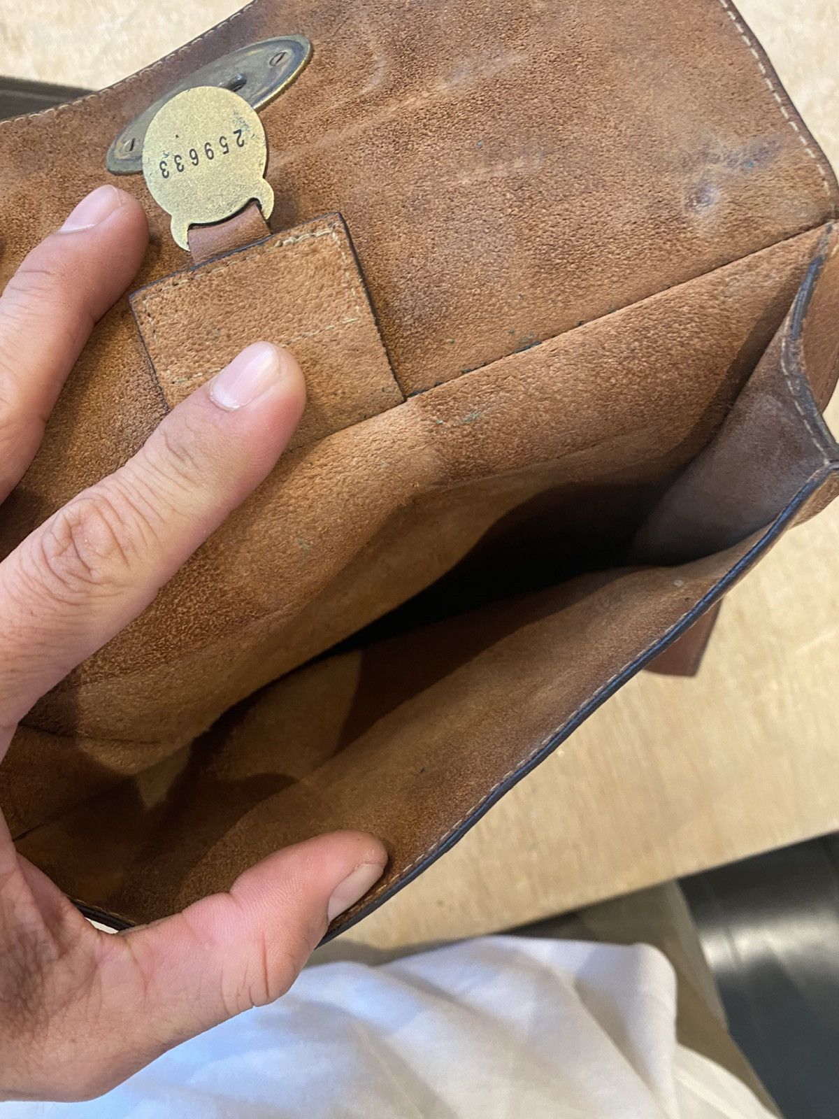 Mulberry × Vintage Mulberry Antony Messenger Crossbody Bag Size ONE SIZE - 6 Thumbnail