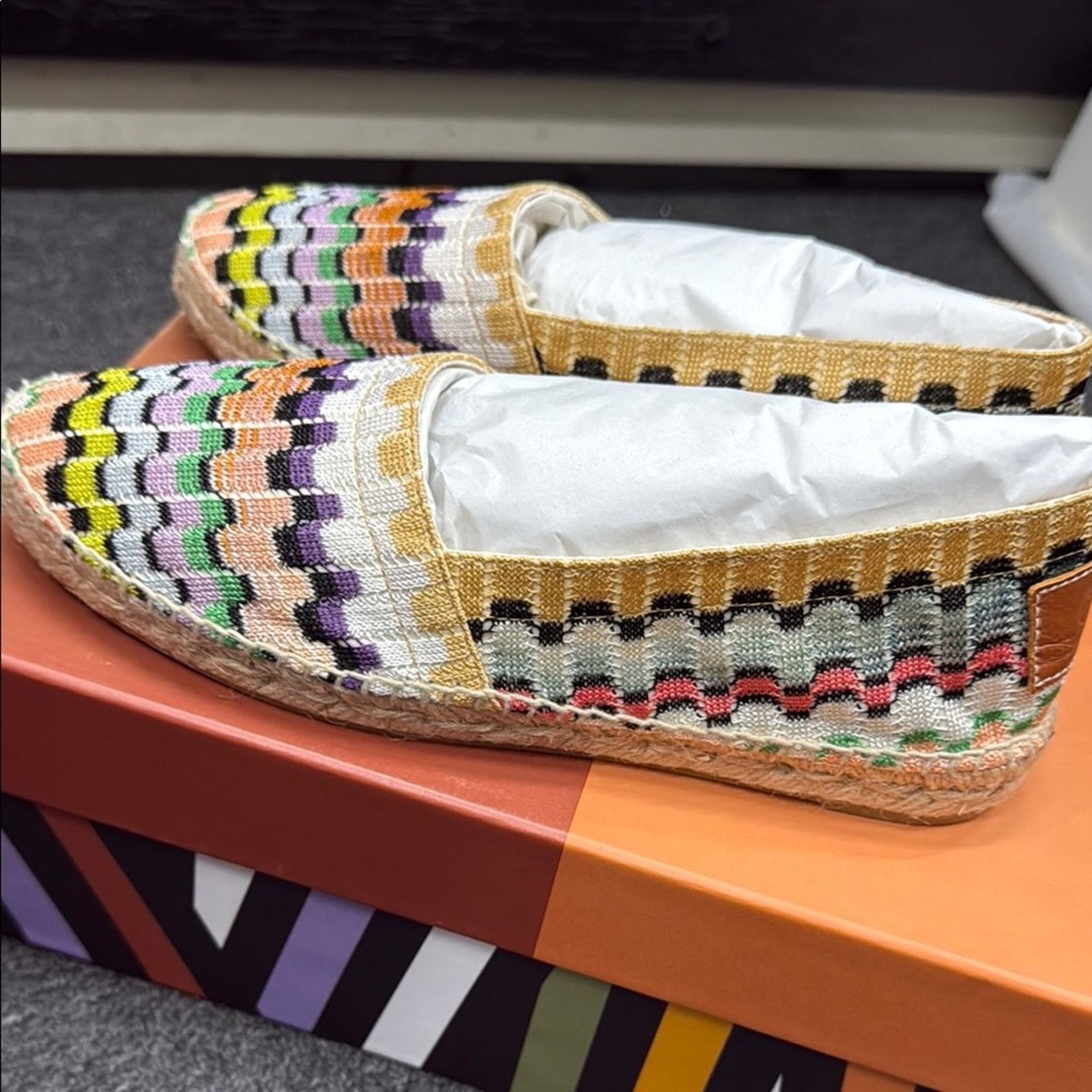 Missoni NWT Missoni Colorful Women's Espadrille sneaker Size 37 US 7 Size US 7 / IT 37 - 5 Thumbnail