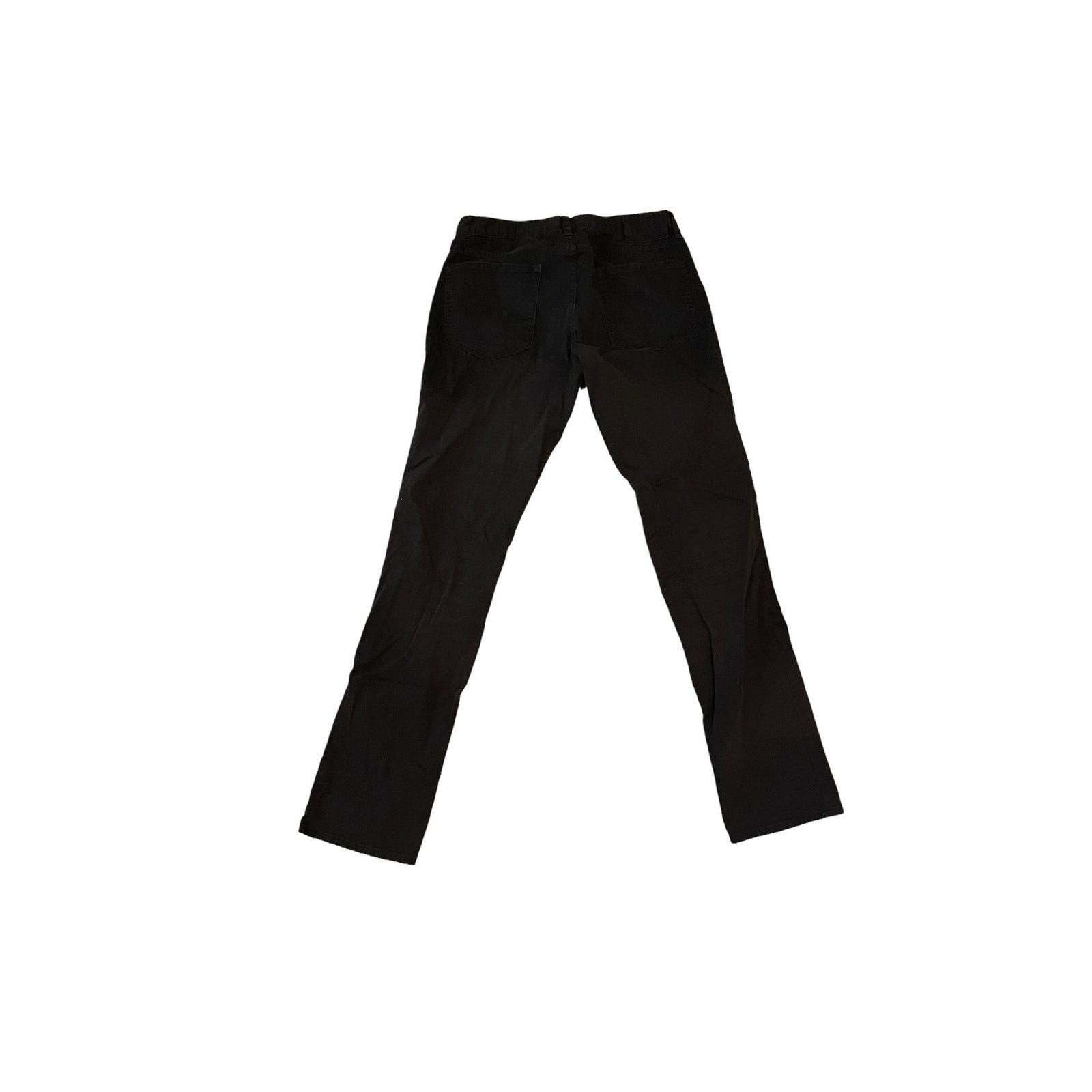 Vince Vince Men's Black Straight-Leg Jeans, 98% Cotton 2% Spandex Size US 31 - 6 Thumbnail