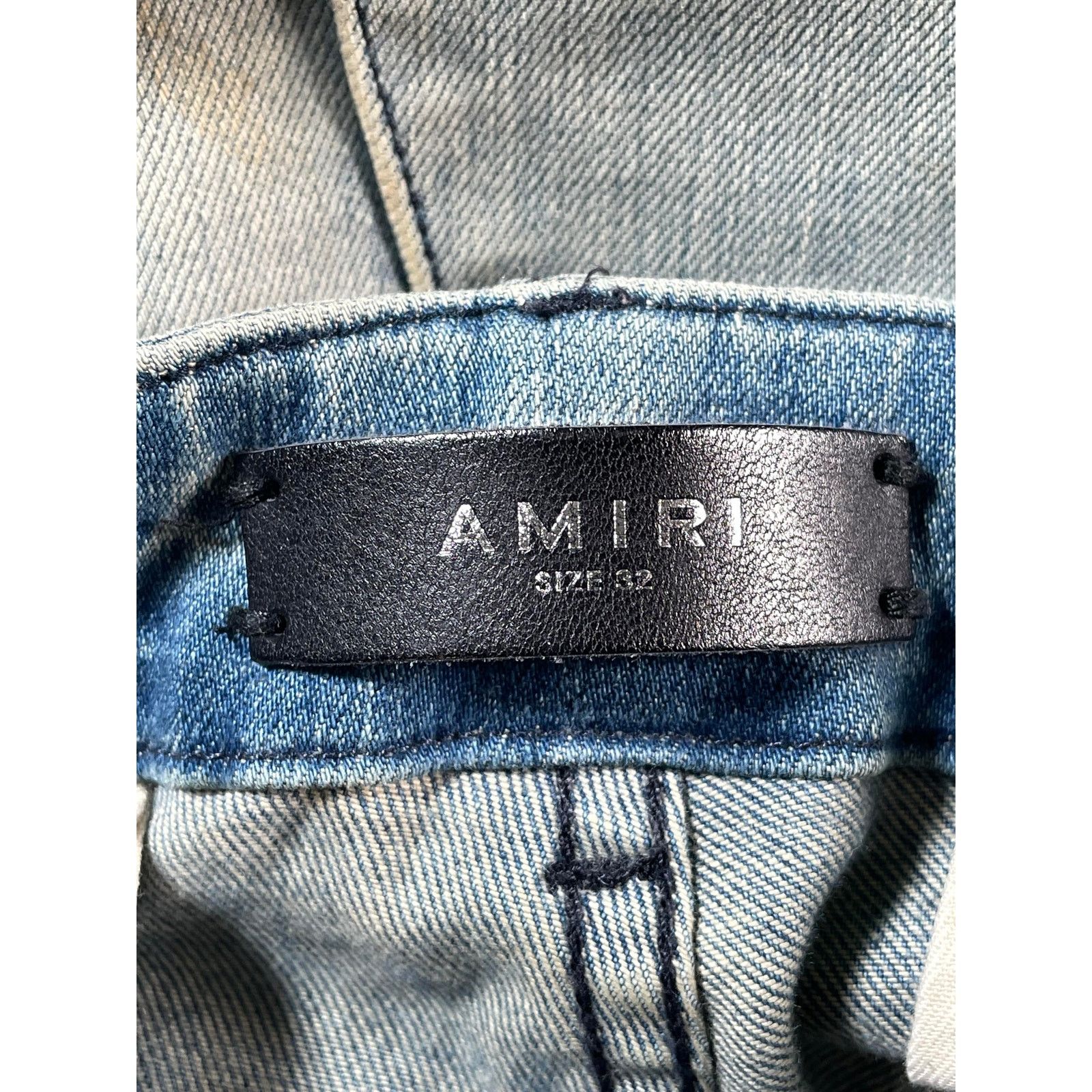 Amiri Amiri Cargo Light Wash Jeans Size US 32 / EU 48 - 7 Thumbnail