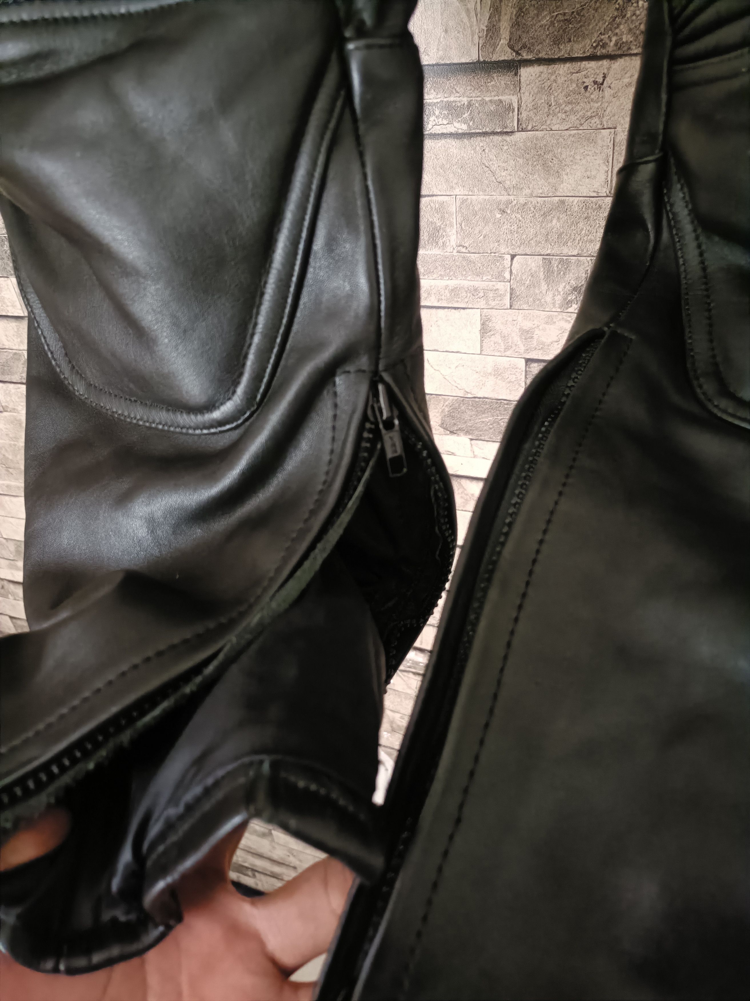 Leather Gericke streetline biker leather pants Size US 30 / EU 46 - 4 Thumbnail
